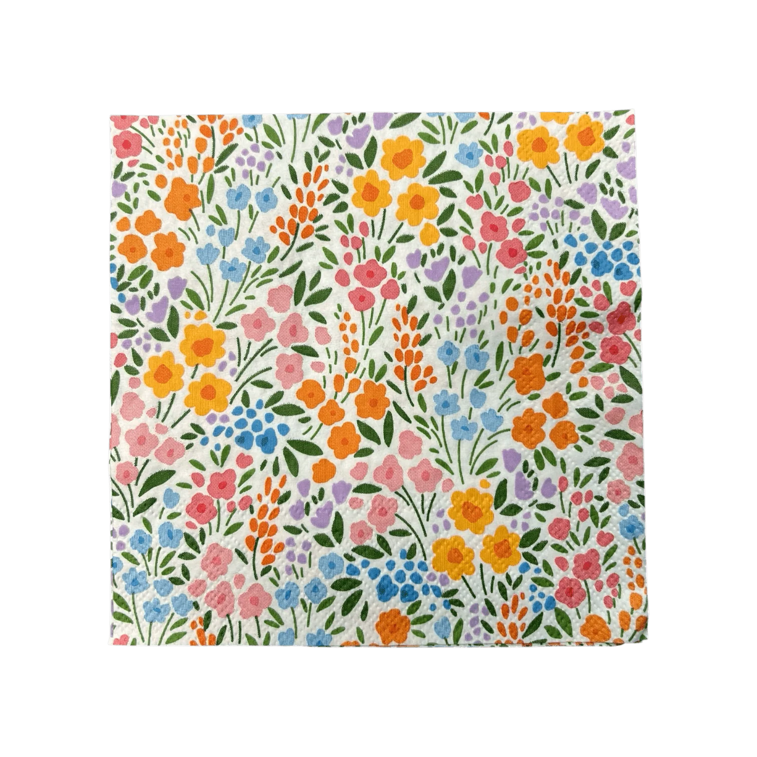 Paper Cocktail Napkins in "Spring Flower Meadow" by MAKI | CDOG-039101