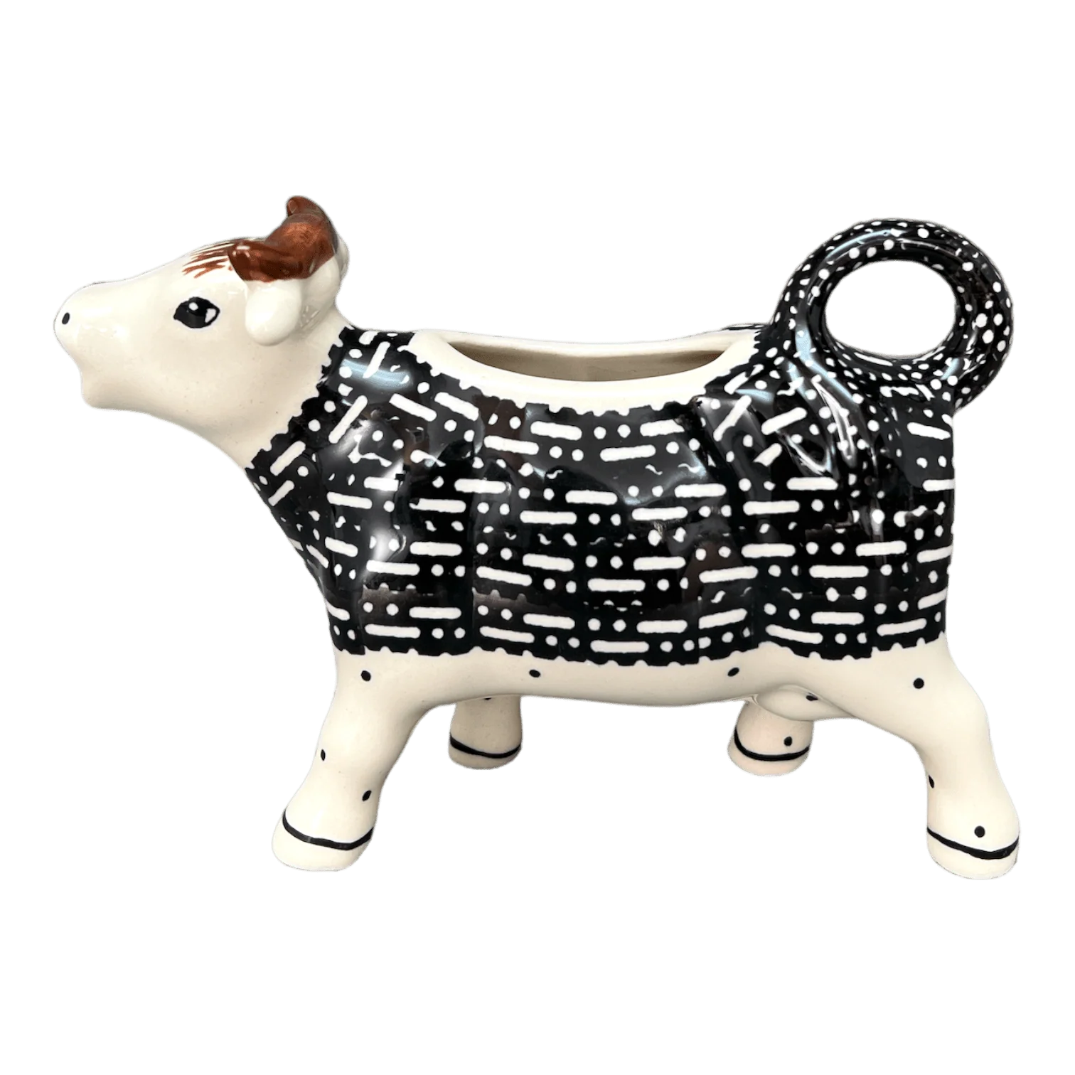 Creamer, Cow, 4 oz in "Metro" by Manufaktura | D081T-WCZM - Image 2