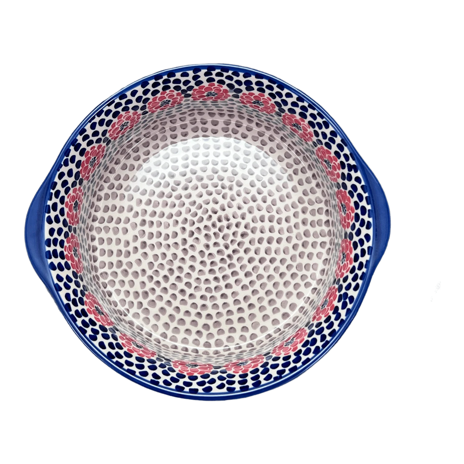 Baker, Round, Deep, 10" in "Falling Petals" by Manufaktura | Z155U-AS72 - Image 3