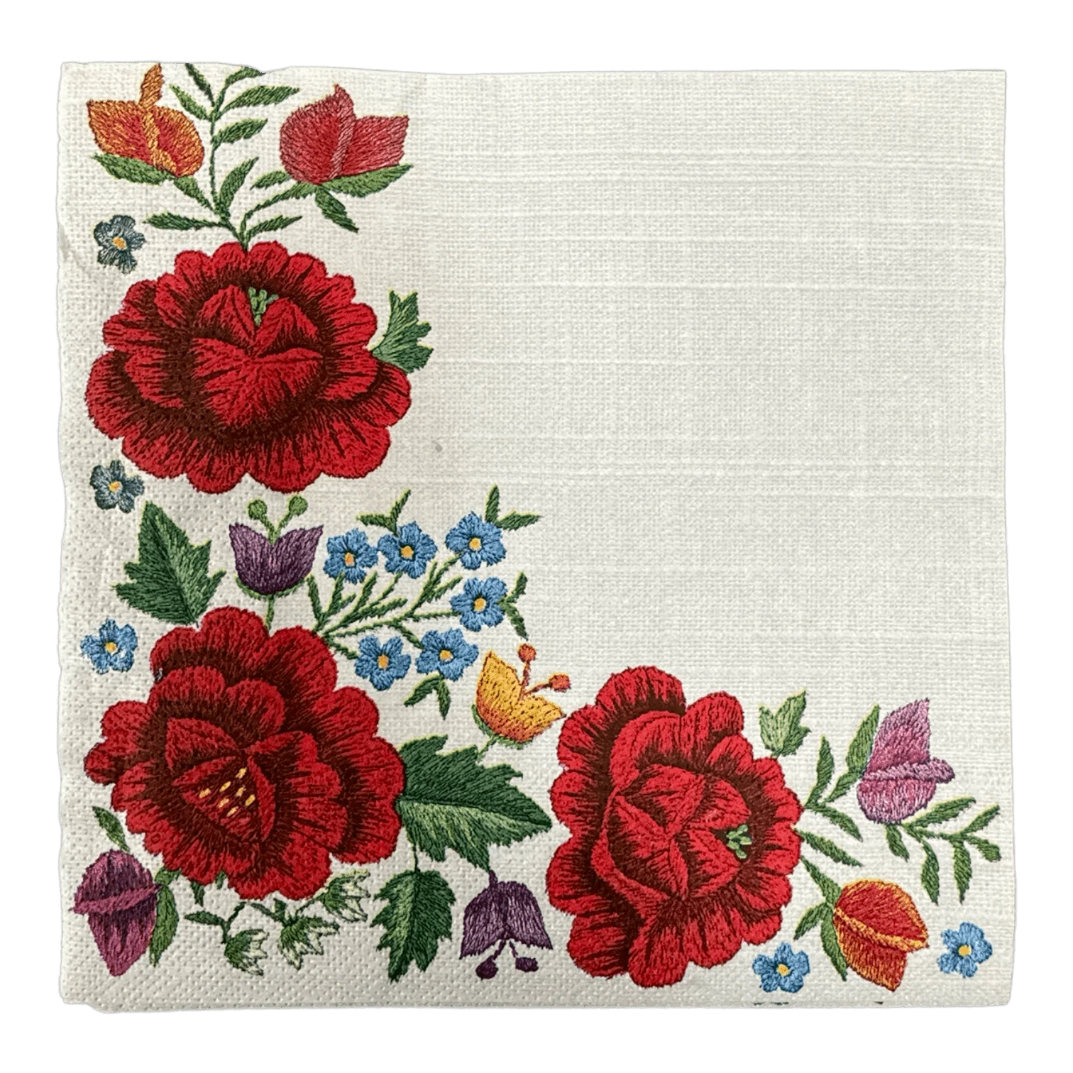 Paper Dinner Napkins in "Red Poppies" by MAKI | NAPKIN-RP
