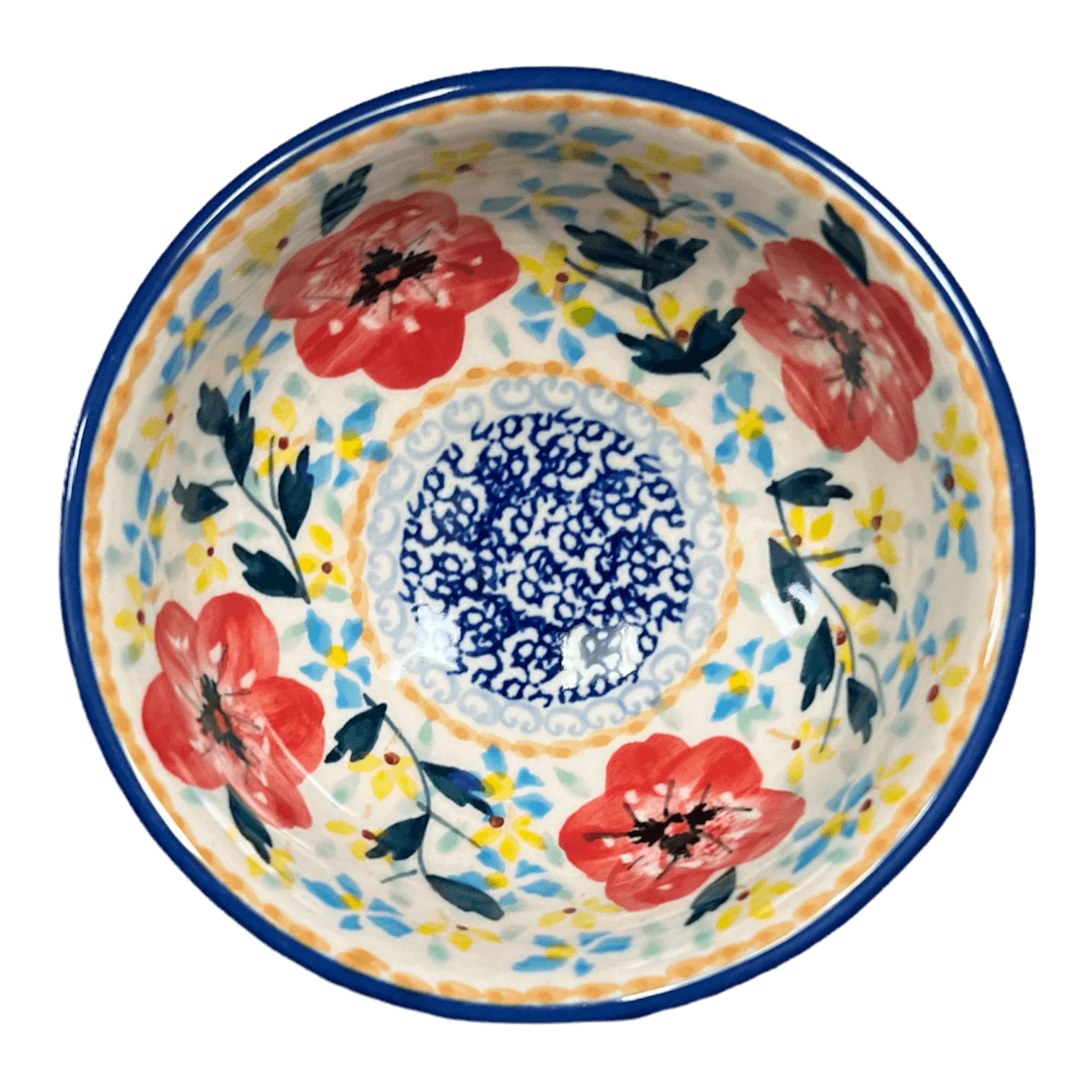 Bowl, Round, Dipping, 4.25" in "Brilliant Wreath" by Manufaktura | M153S-WK78 - Image 2