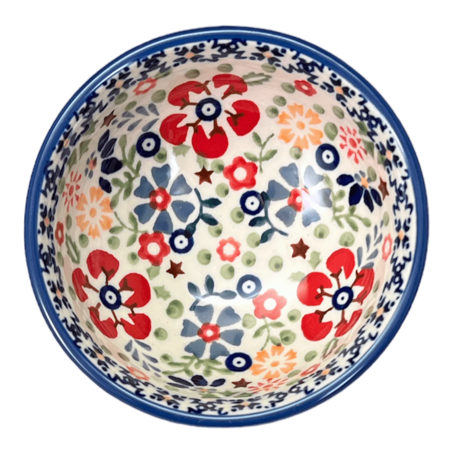 Bowl, Round, Dipping, 4.25" in "Full Bloom" by Manufaktura | M153S-EO34 - Image 2
