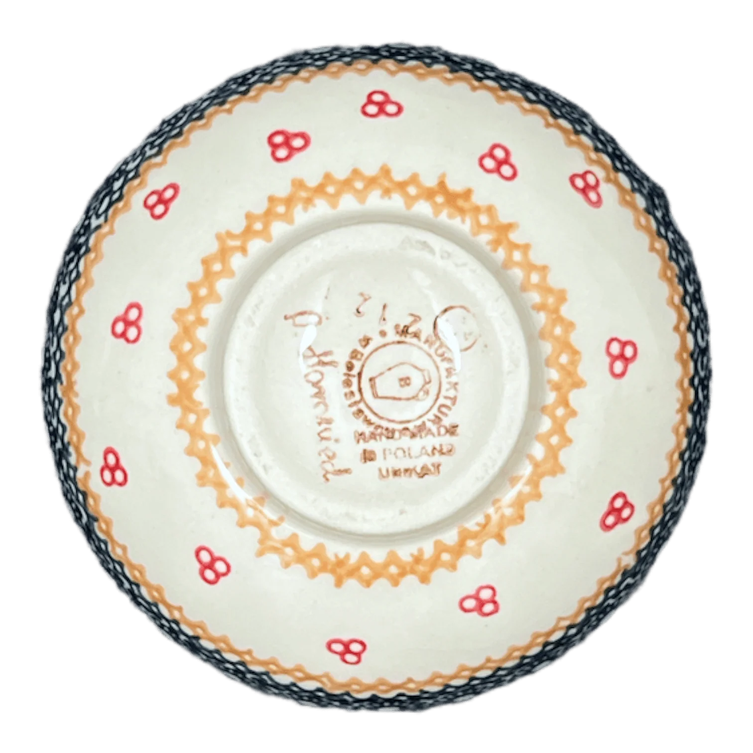 Bowl, Round, Dipping, 4.25" in "Ruby Bouquet" by Manufaktura | M153S-DPCS - Image 3