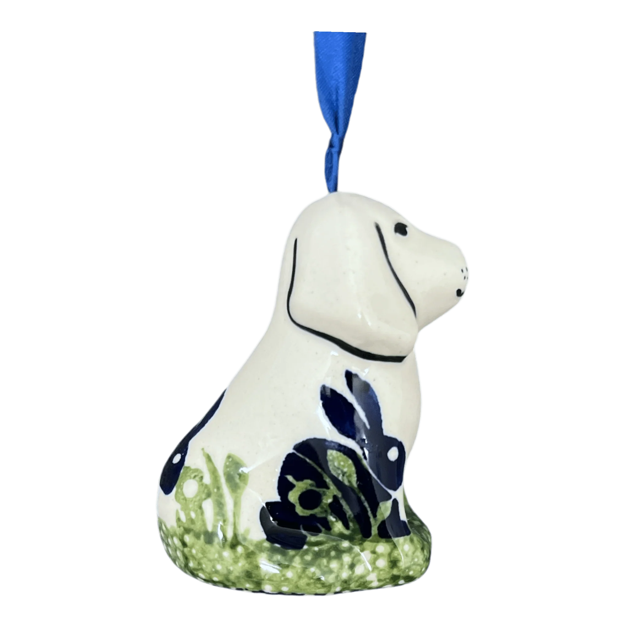 Ornament, Dog, 3" in "Bunny Love" by Manufaktura | K164T-P324 - Image 2