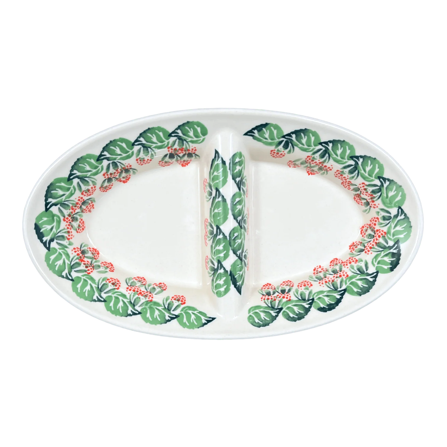 Dual Dish, 11.75" x 7" in "Raspberry Delight" by Zaklady | Y1280A-D1170 - Image 3