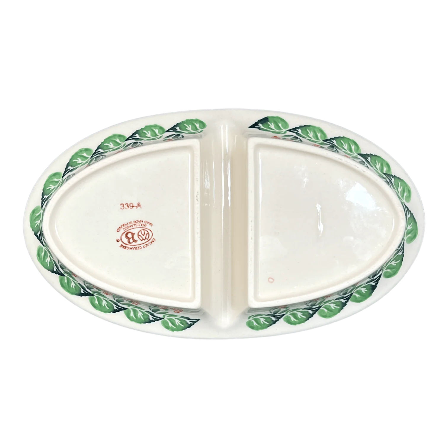 Dual Dish, 11.75" x 7" in "Raspberry Delight" by Zaklady | Y1280A-D1170 - Image 4