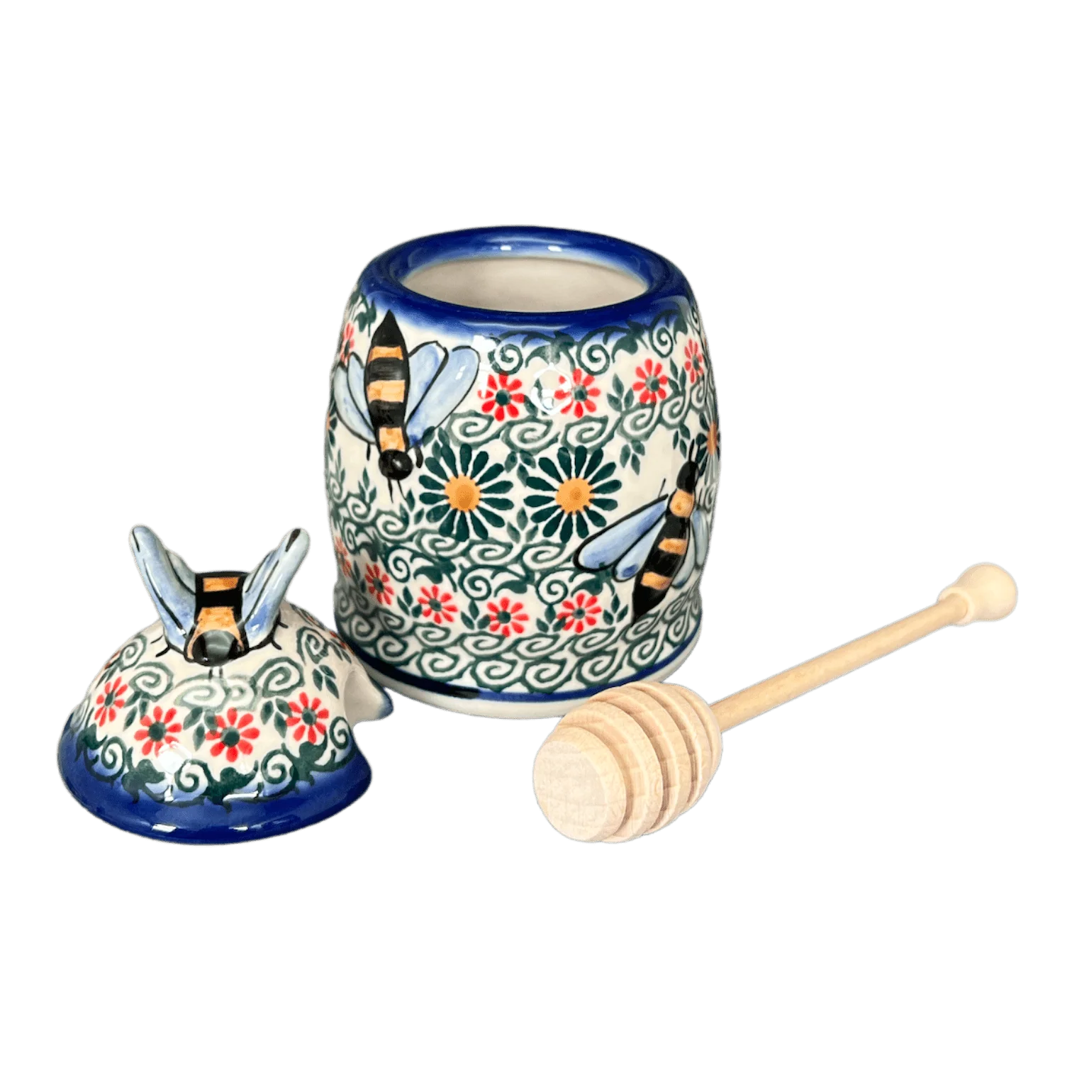 Jar, Honey, 5" in "Garden Breeze" by Andy | NDA18-A48 - Image 3