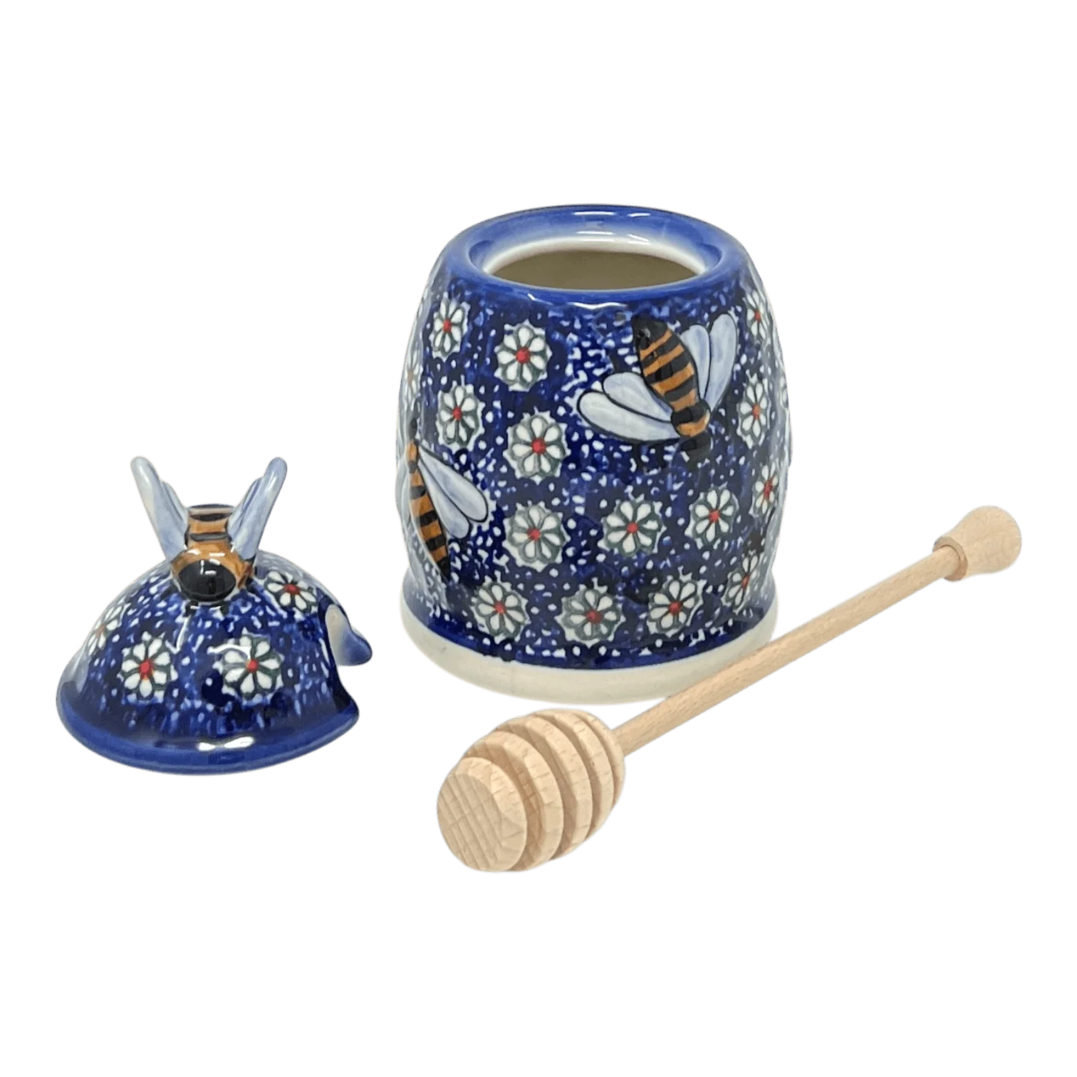 Jar, Honey, 5" in "Sea of Daisies" by Andy | NDA18-65 - Image 2