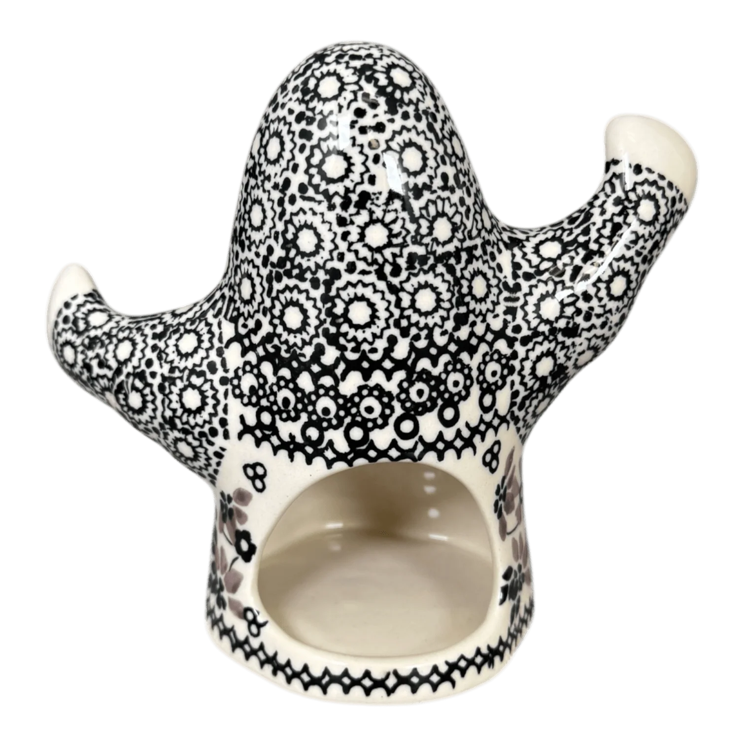 Luminary, Ghost, 5.25" in "Duet in Black & Grey" by Manufaktura | L039S-DPSC - Image 3