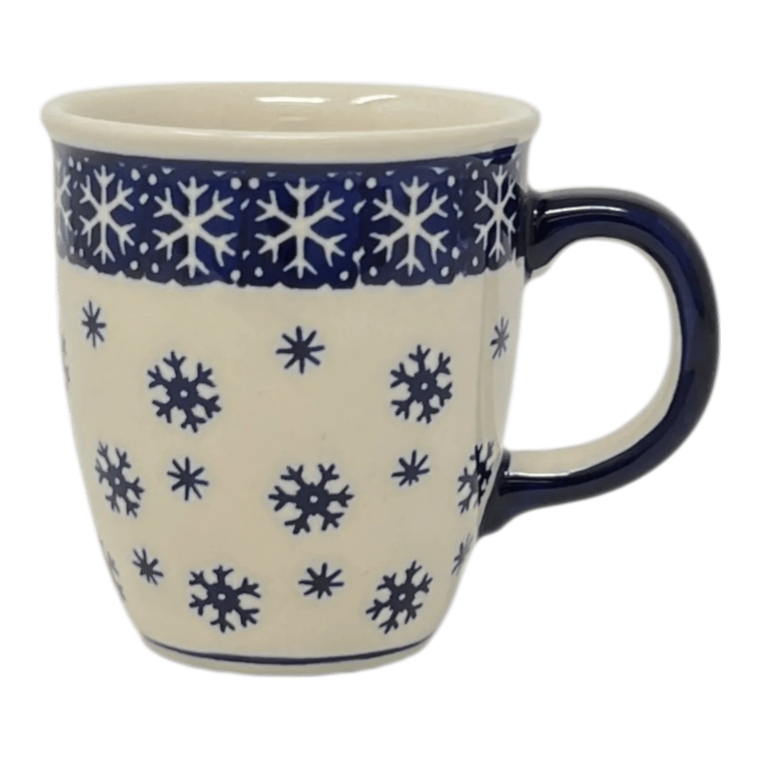 Mug, Mars Mug, 10oz Small in "Peaceful Snowfall" by Manufaktura | K081T-PZS