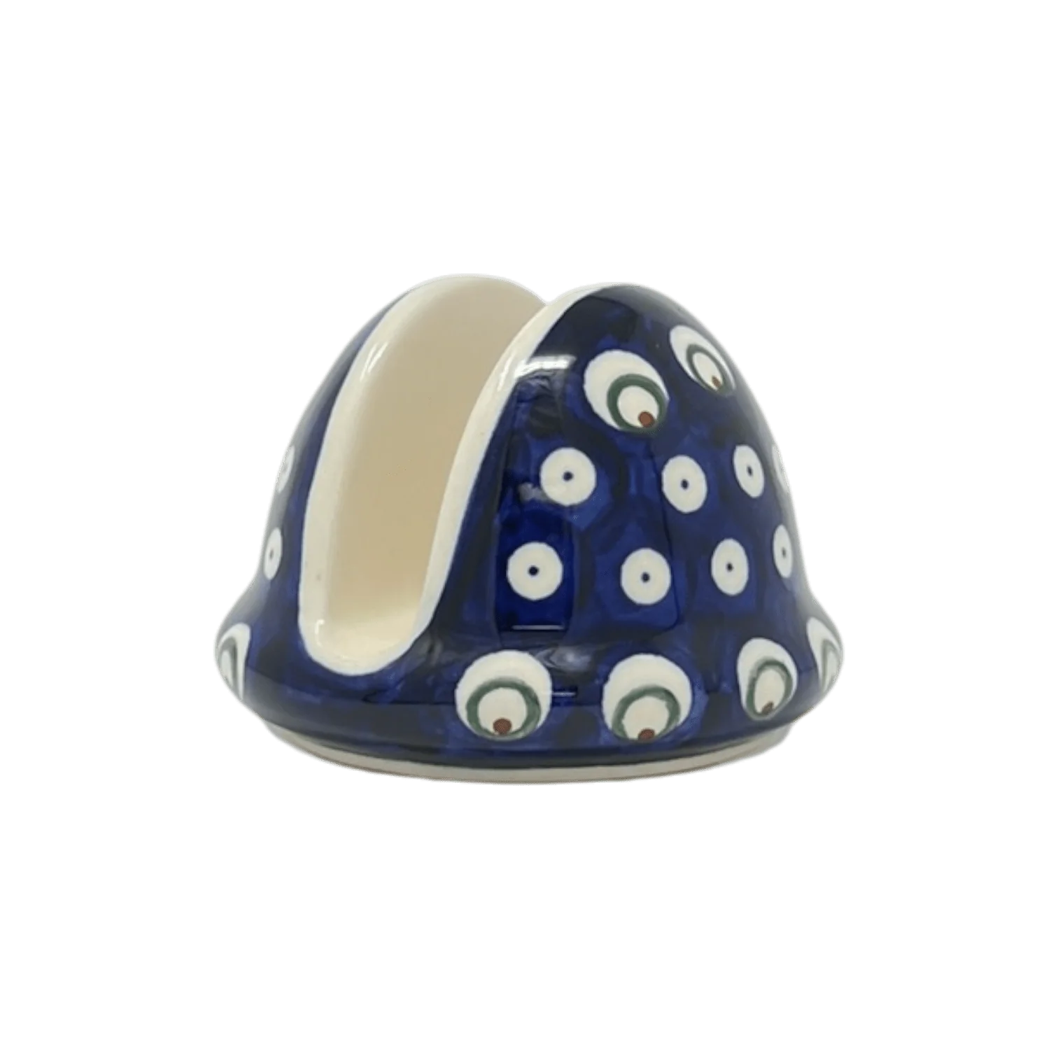 Napkin Holder, Round, 3" in "Peacock Burst" by Zaklady | Y1109-D487 - Image 4