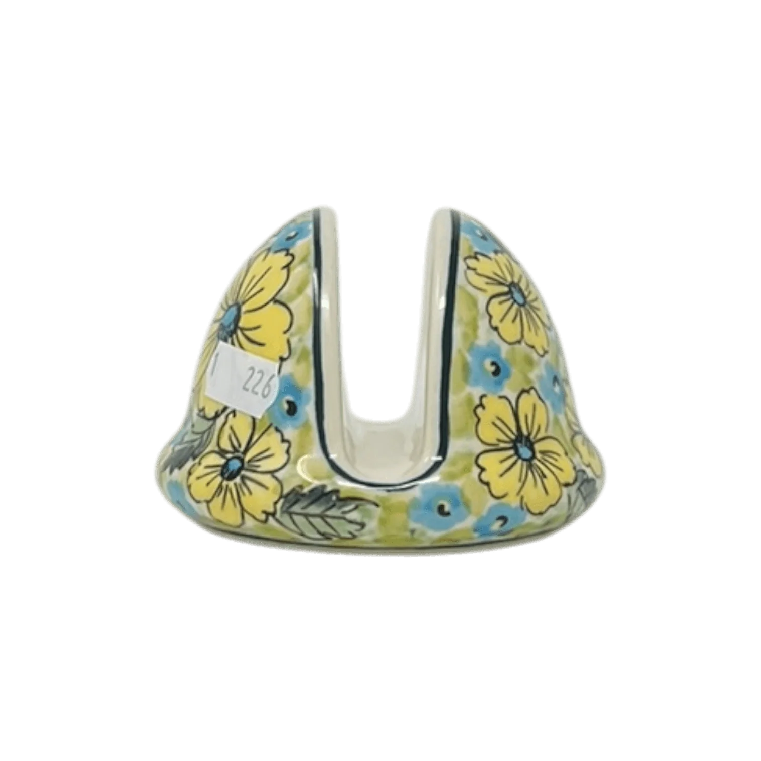 Napkin Holder, Round, 3" in "Sunny Meadow" by Zaklady | Y1109-ART332 - Image 3