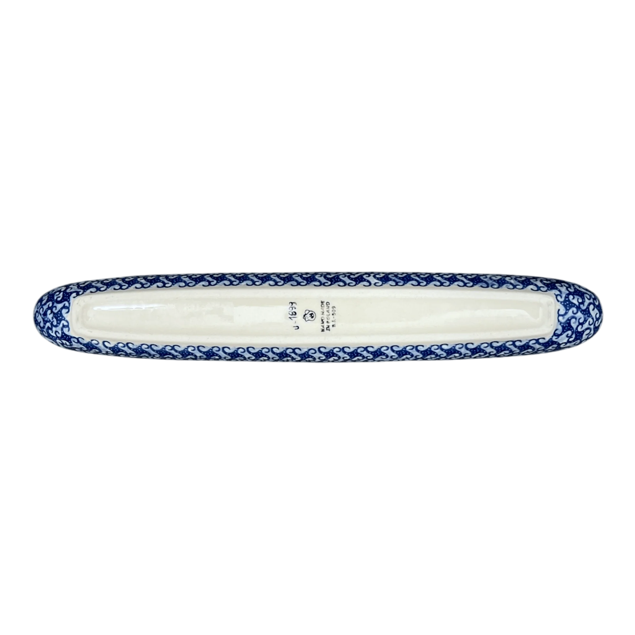 Olive Boat, 12" x 2" in "Poseidon's Treasure" by Ceramika Artystyczna | A924-U1899 - Image 4