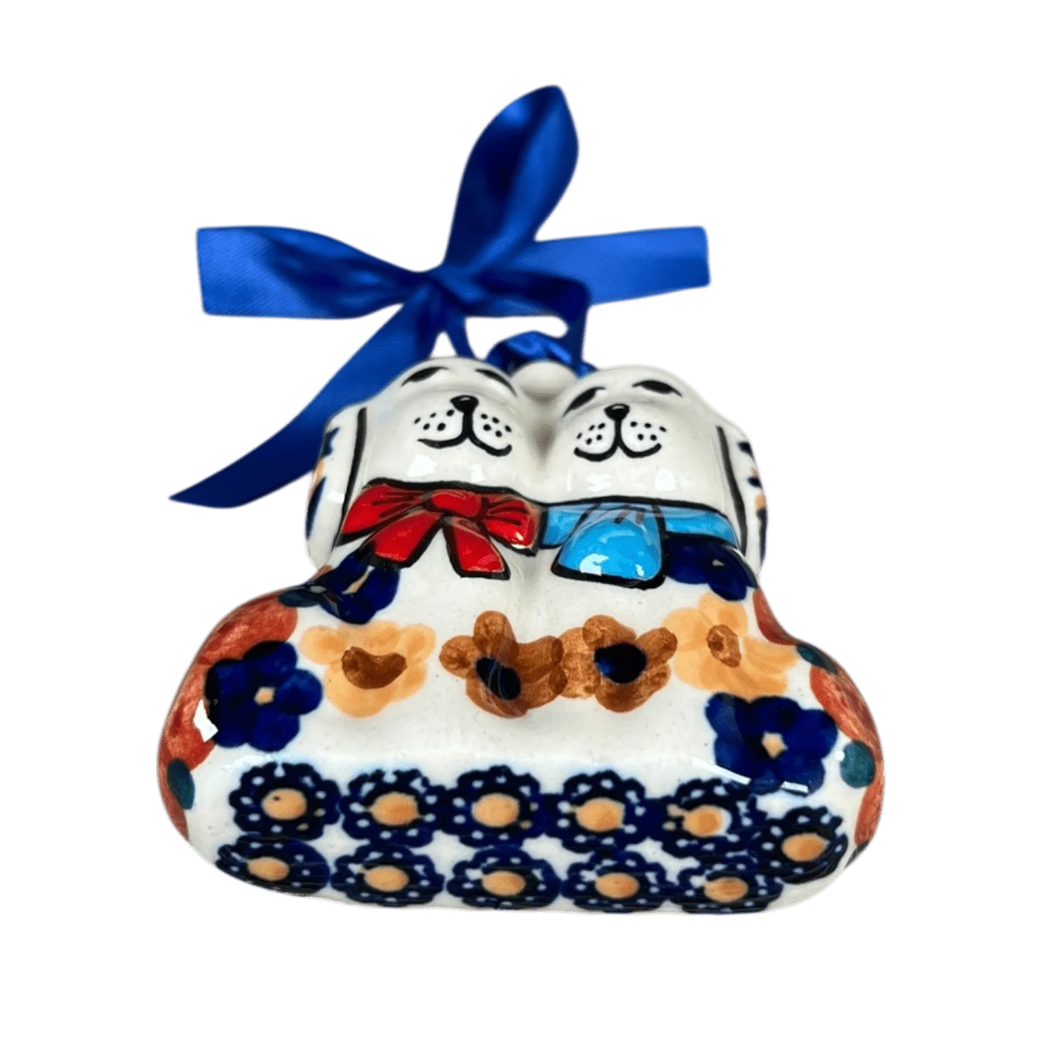 Ornament, Puppy Dogs, 2.5" in "Bouquet in a Basket" by Manufaktura | K015S-JZK - Image 3