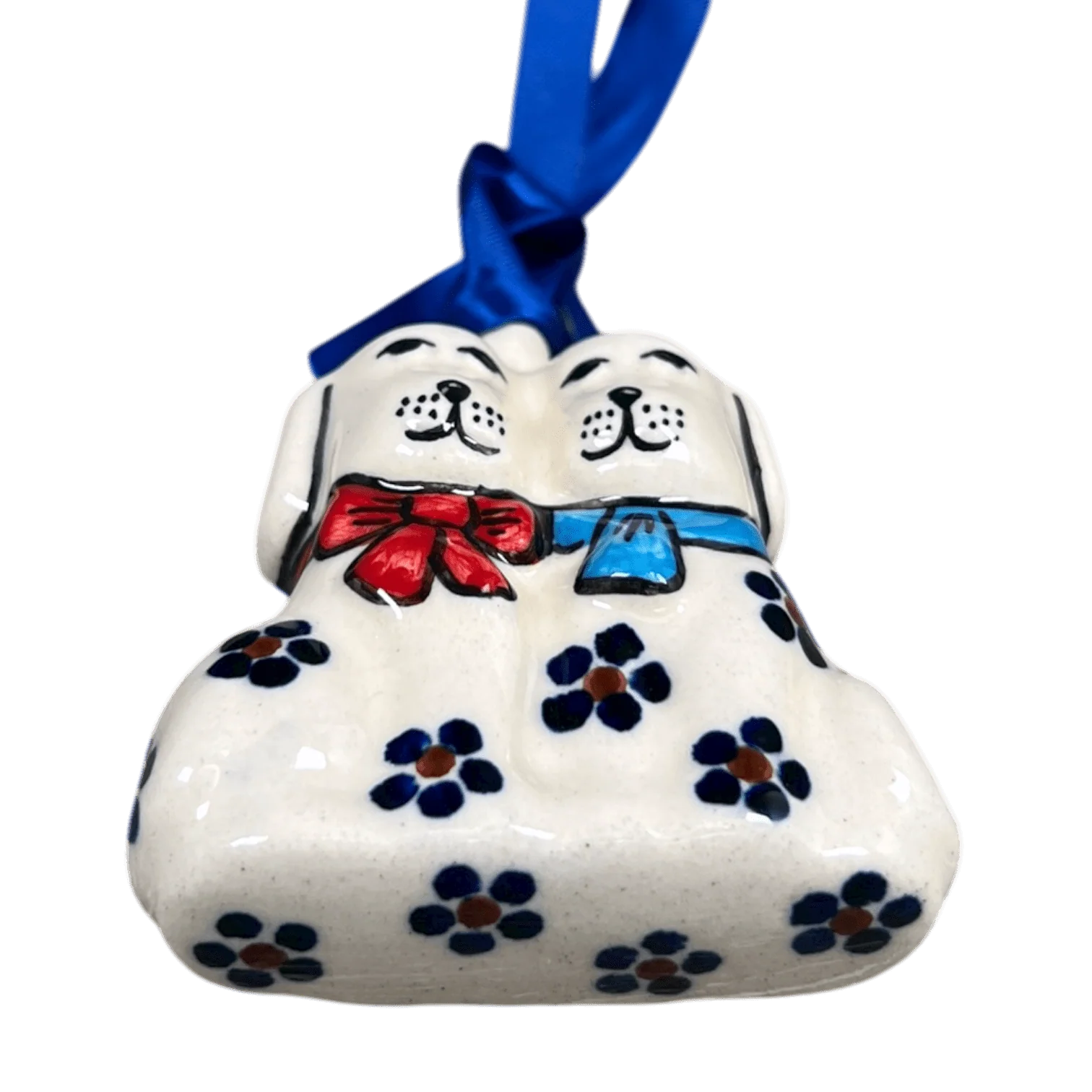 Ornament, Puppy Dogs, 2.5" in "Petite Floral" by Manufaktura | K015T-64 - Image 3