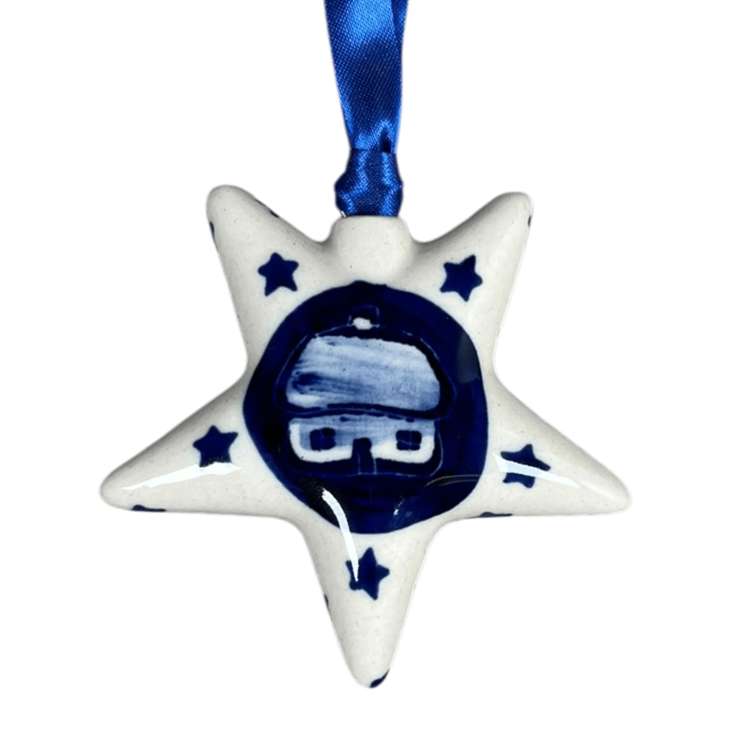 Ornament, Star, 3" in "Winter's Eve" by Manufaktura | K076S-IBZ