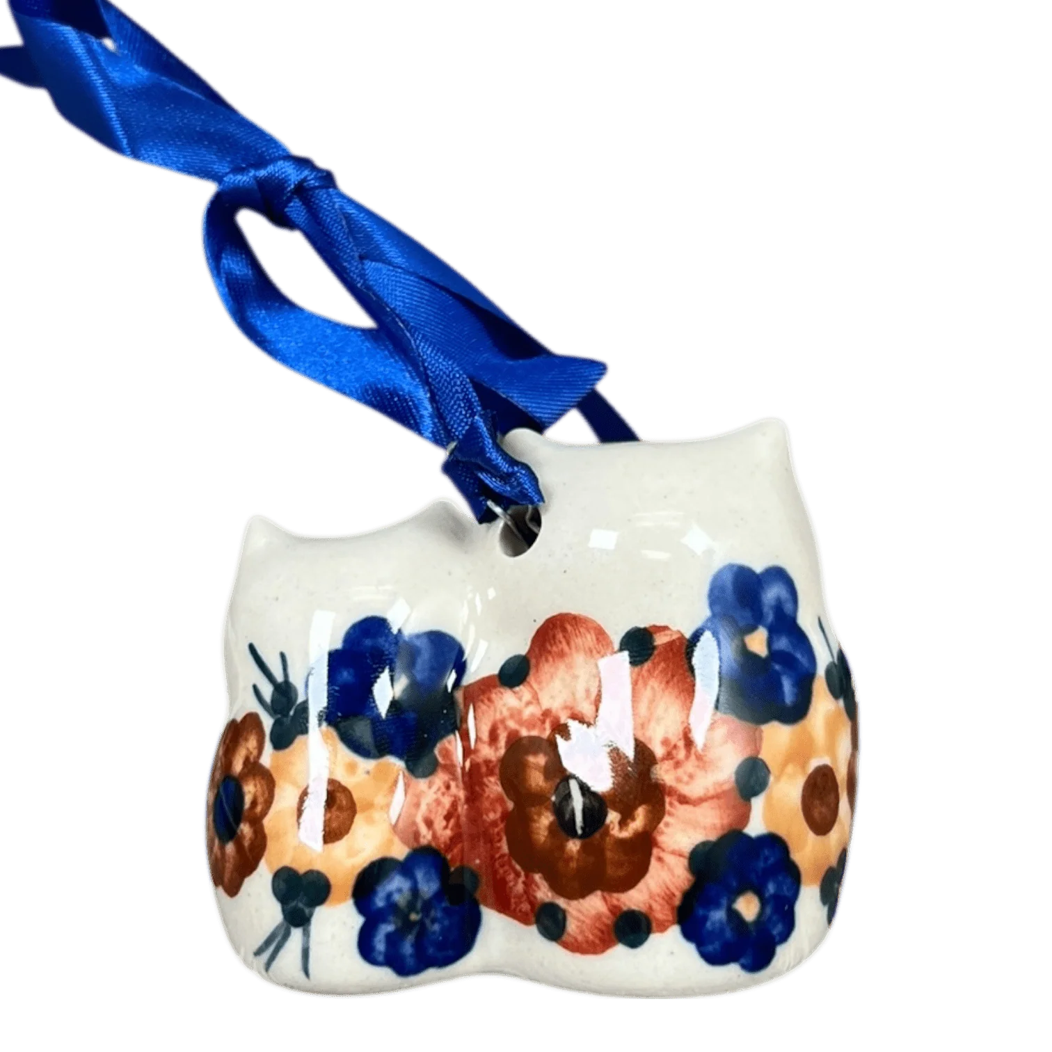 Ornament, Two Owl, 2" in "Bouquet in a Basket" by Manufaktura | K020S-JZK - Image 3