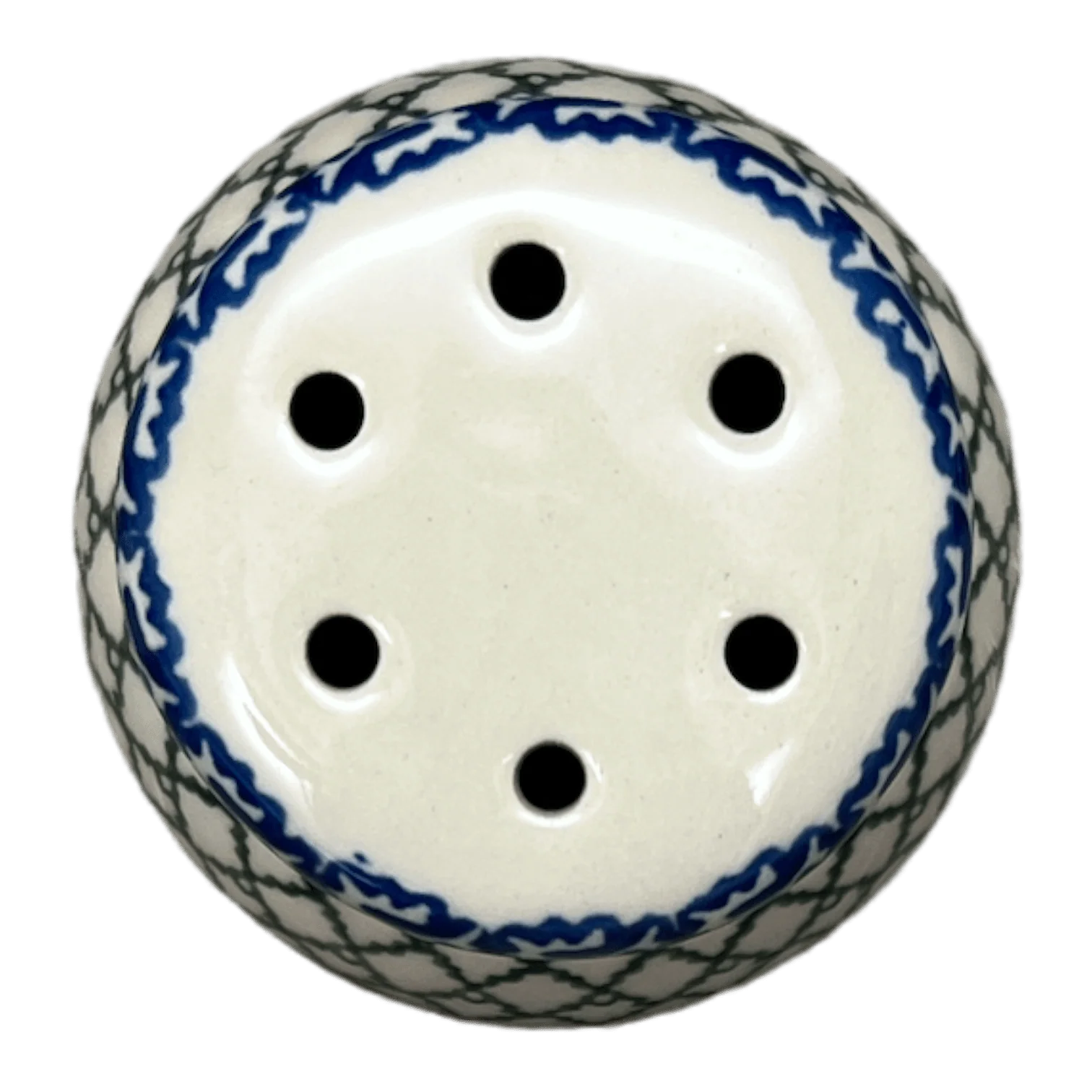 Shaker, 4" in "Mediterranean Waves" by Ceramika Artystyczna | A934-U72 - Image 3