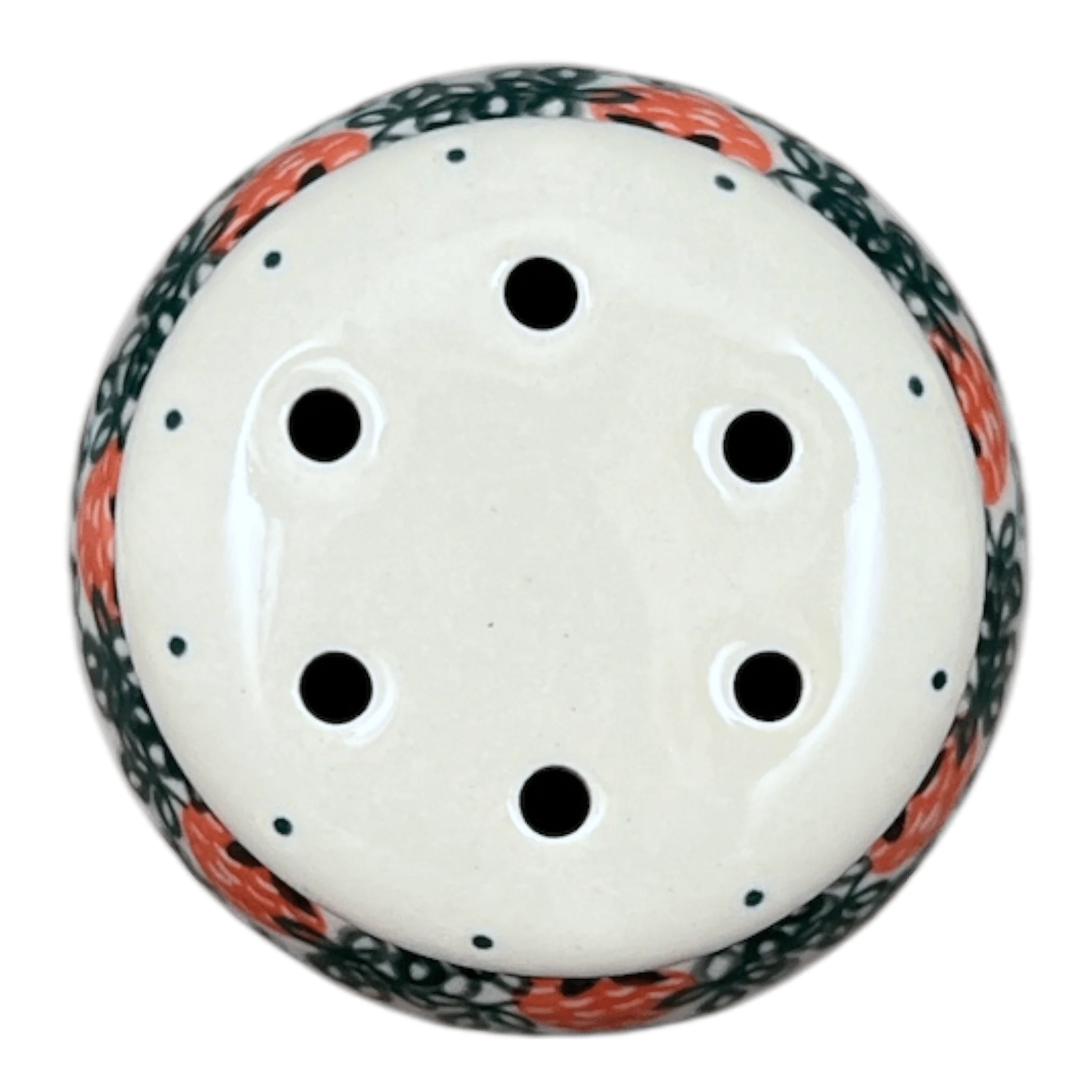 Shaker, 4" in "Strawberry Patch" by Ceramika Artystyczna | A934-721X - Image 3