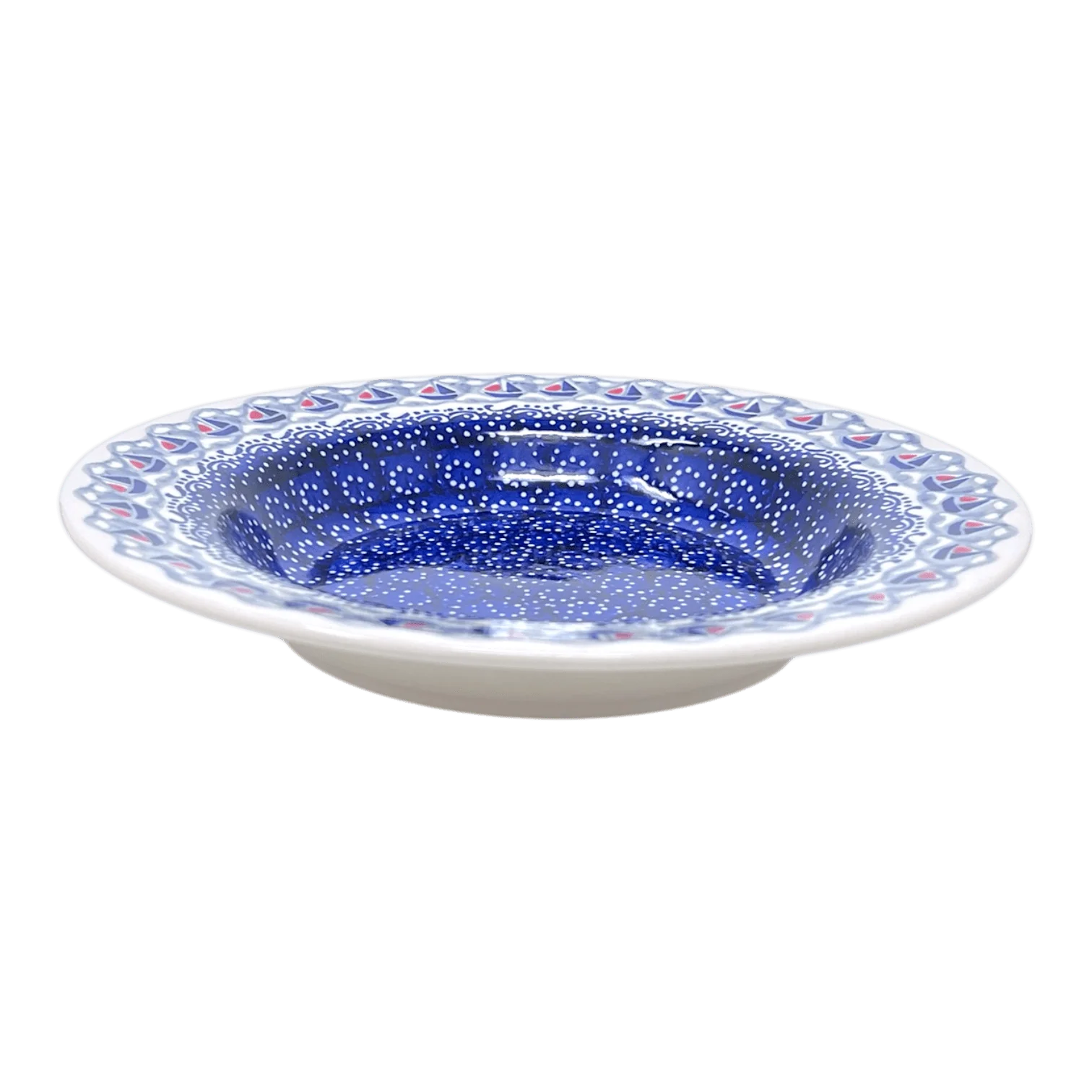 Plate, Round, Soup Plate, 9.25" in "Smooth Sailing" by Manufaktura | T133T-DPMA
