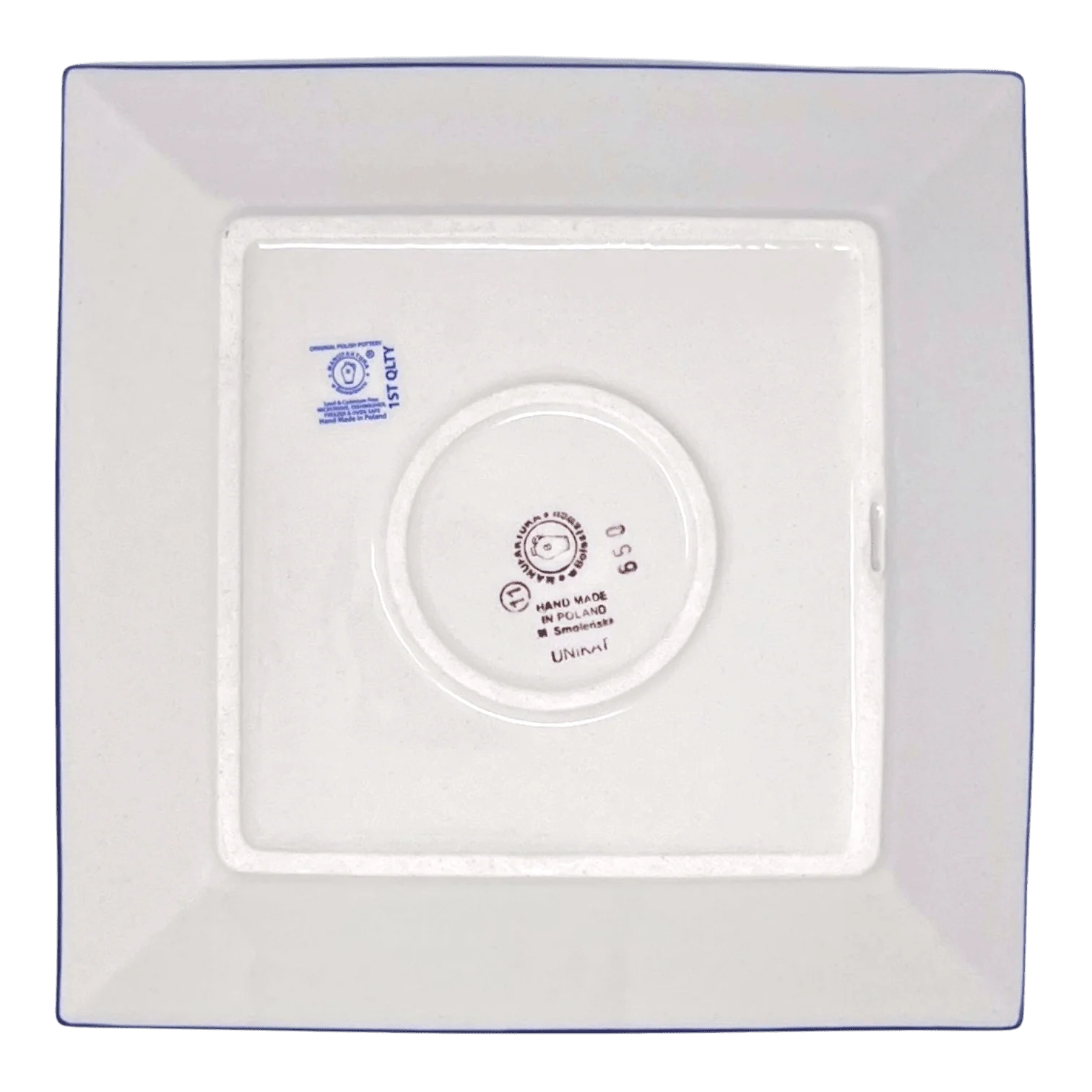 Plate, Square, Salad, 9" in "Rise & Shine" by Manufaktura | T146U-P319 - Image 3
