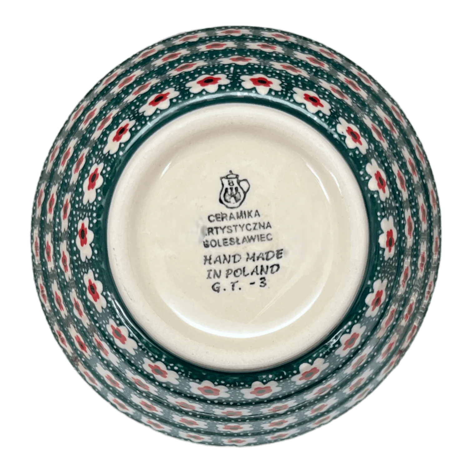 Bowl, Round, Ridged, 5.5" in "Riot Daffodils" by Ceramika Artystyczna | A696-1174Q - Image 4