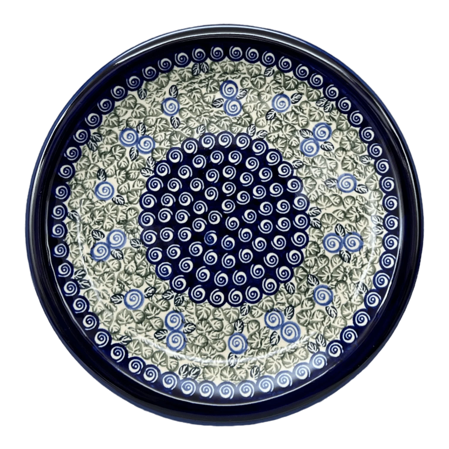 Plate, Round, Dinner, 10.75" Plate in "Spring Swirl" by Zaklady | Y1014-A1073A