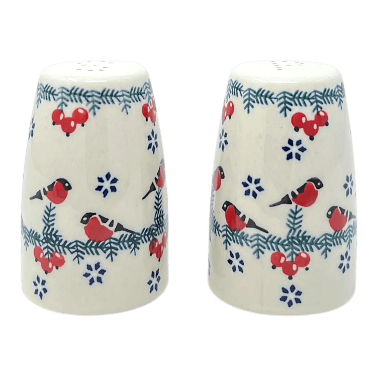 Salt & Pepper, 3.75" in "Red Bird" by Manufaktura | S086T-GILE