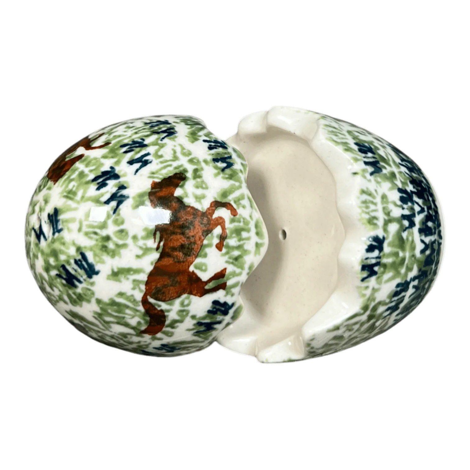 Salt & Pepper, Egg, 3" in "On the Range" by Manufaktura | S115U-INK2 - Image 2