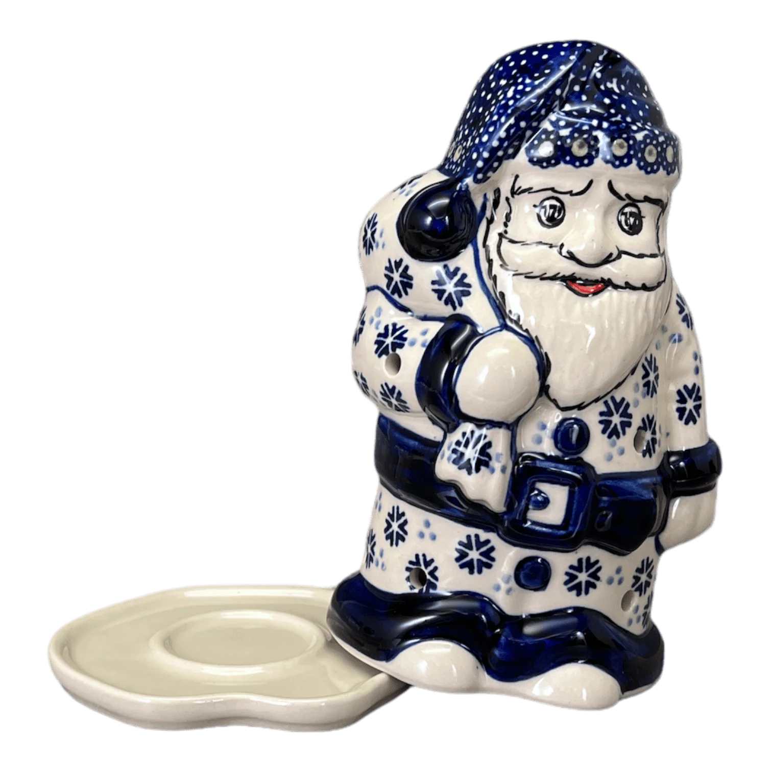 Luminary, Santa, 6.25" in "Snowy Pines" by Manufaktura | L030T-U22 - Image 3