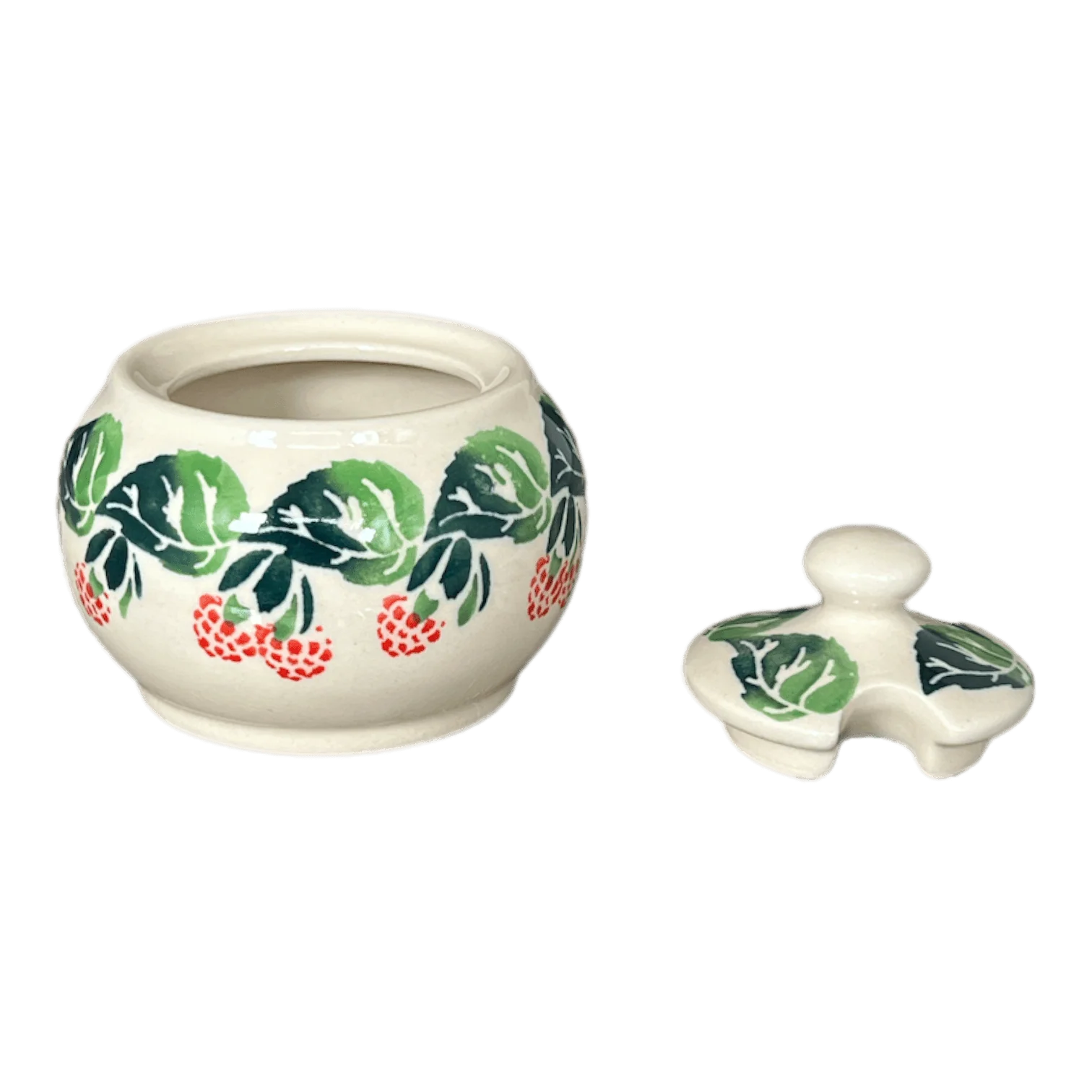 Bowl, Round, Bubble, Sugar Bowl, Small, 3.5" in "Raspberry Delight" by Zaklady | Y729-D1170 - Image 2