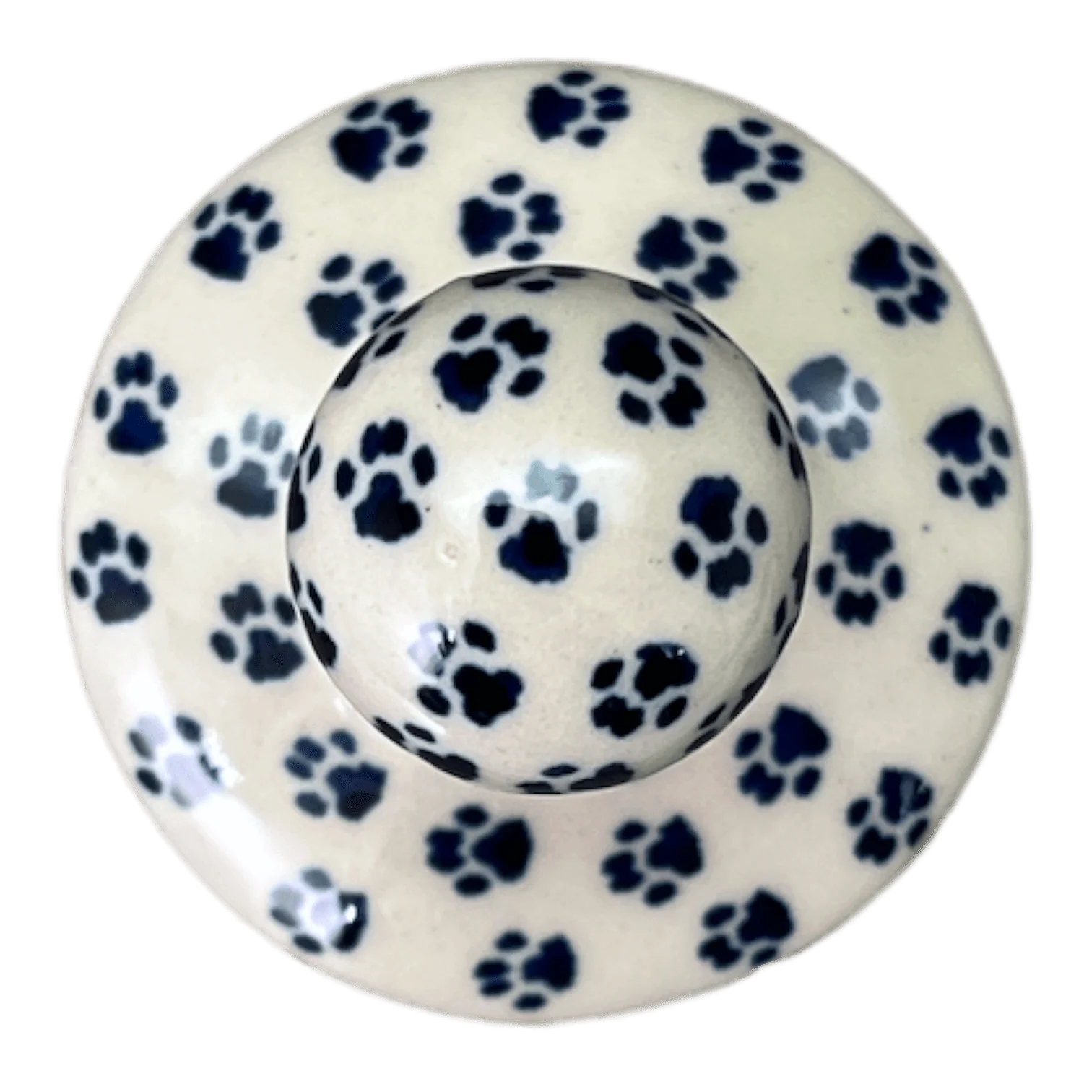 Ornament, Mushroom, 2.25" in "Kitty Cat Path" by Manufaktura | K029T-KOT6 - Image 3