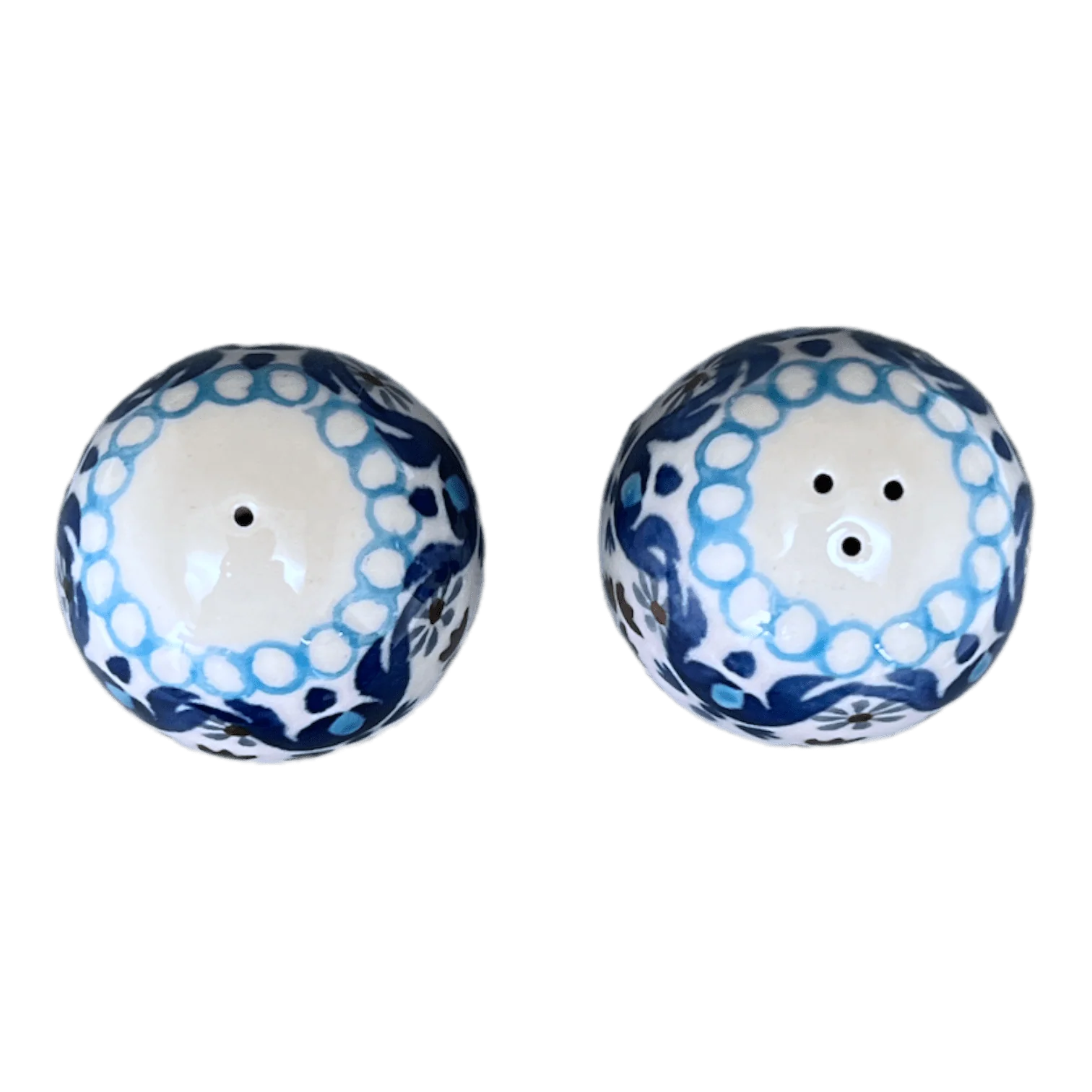 Salt & Pepper, 2" in "Blue Ribbon" by Ceramika Artystyczna | A735S-1026X - Image 3