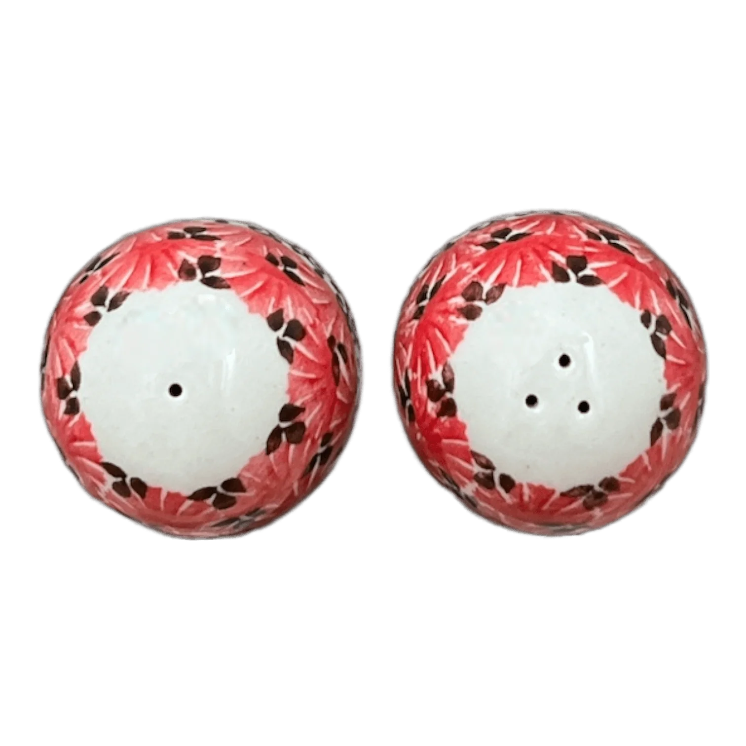 Salt & Pepper, 2" in "Coral Fans" by Ceramika Artystyczna | A735S-2199X - Image 3