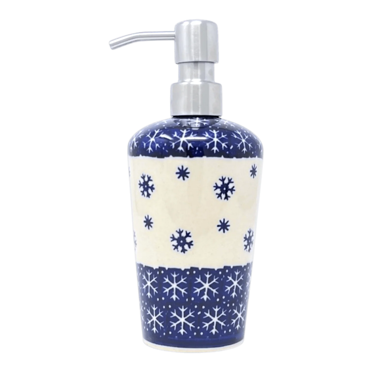 Soap Dispenser, 7" in "Snow Drift" by Manufaktura | B009T-PZ