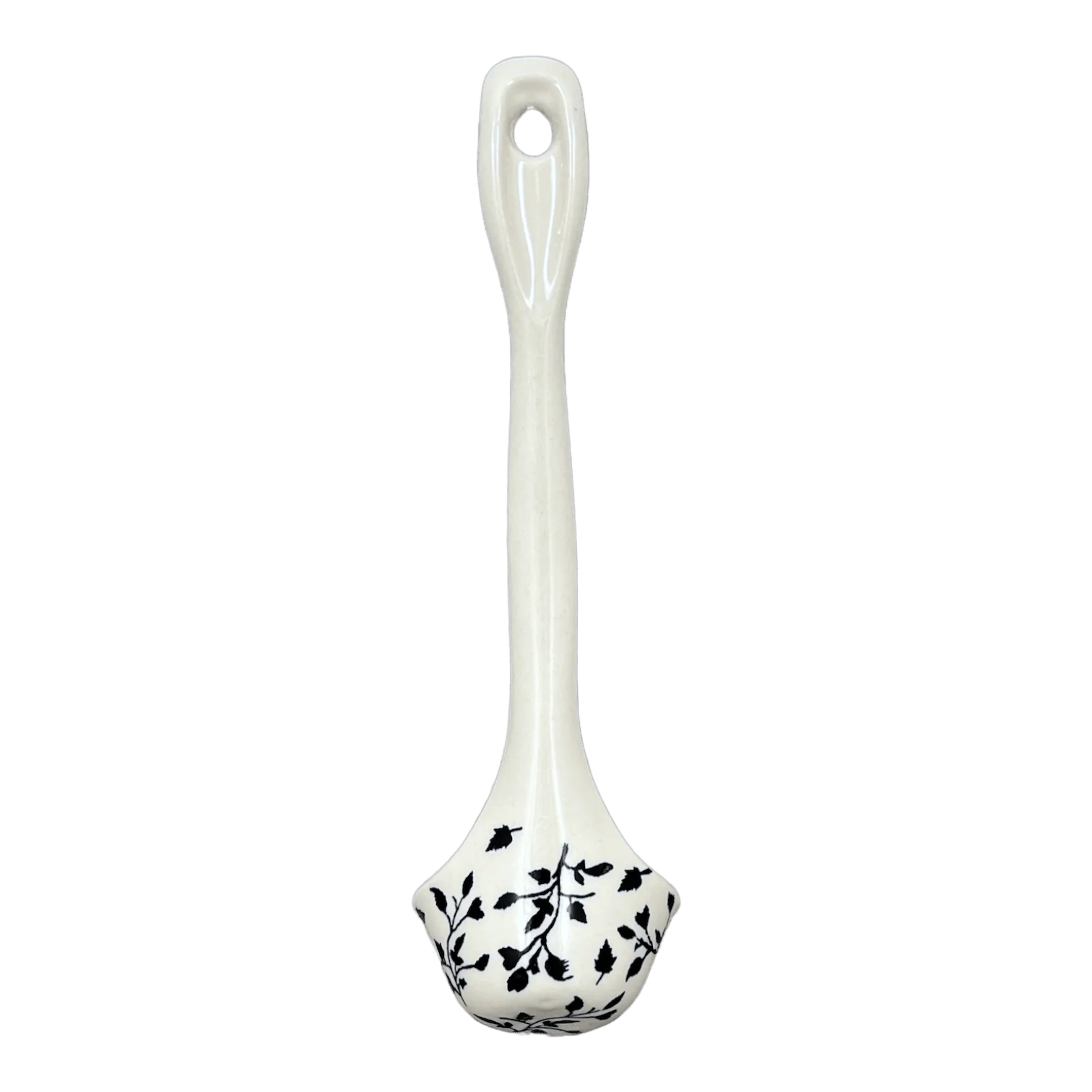 Ladle, Soup, 12" in "Black Spray" by Manufaktura | C020T-LISC - Image 2