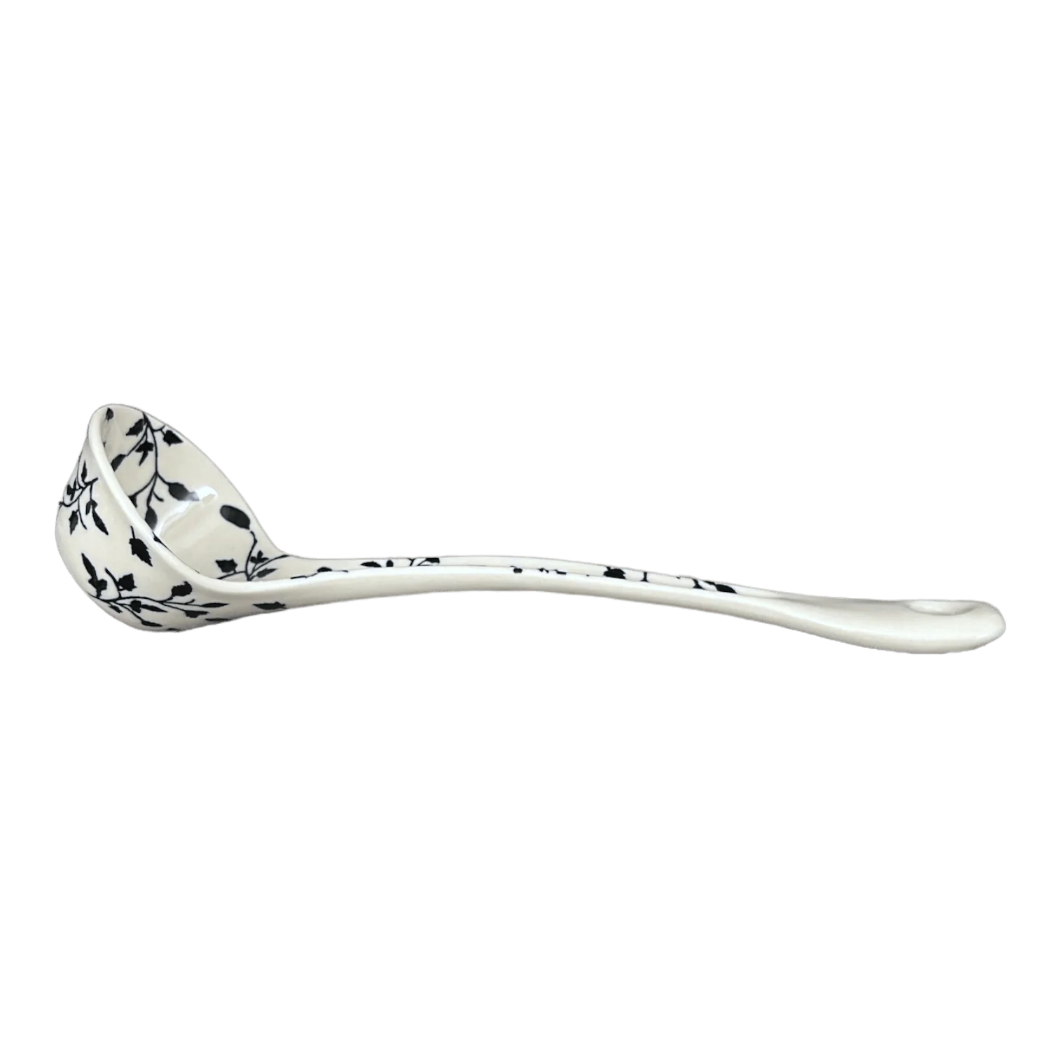 Ladle, Soup, 12" in "Black Spray" by Manufaktura | C020T-LISC - Image 3