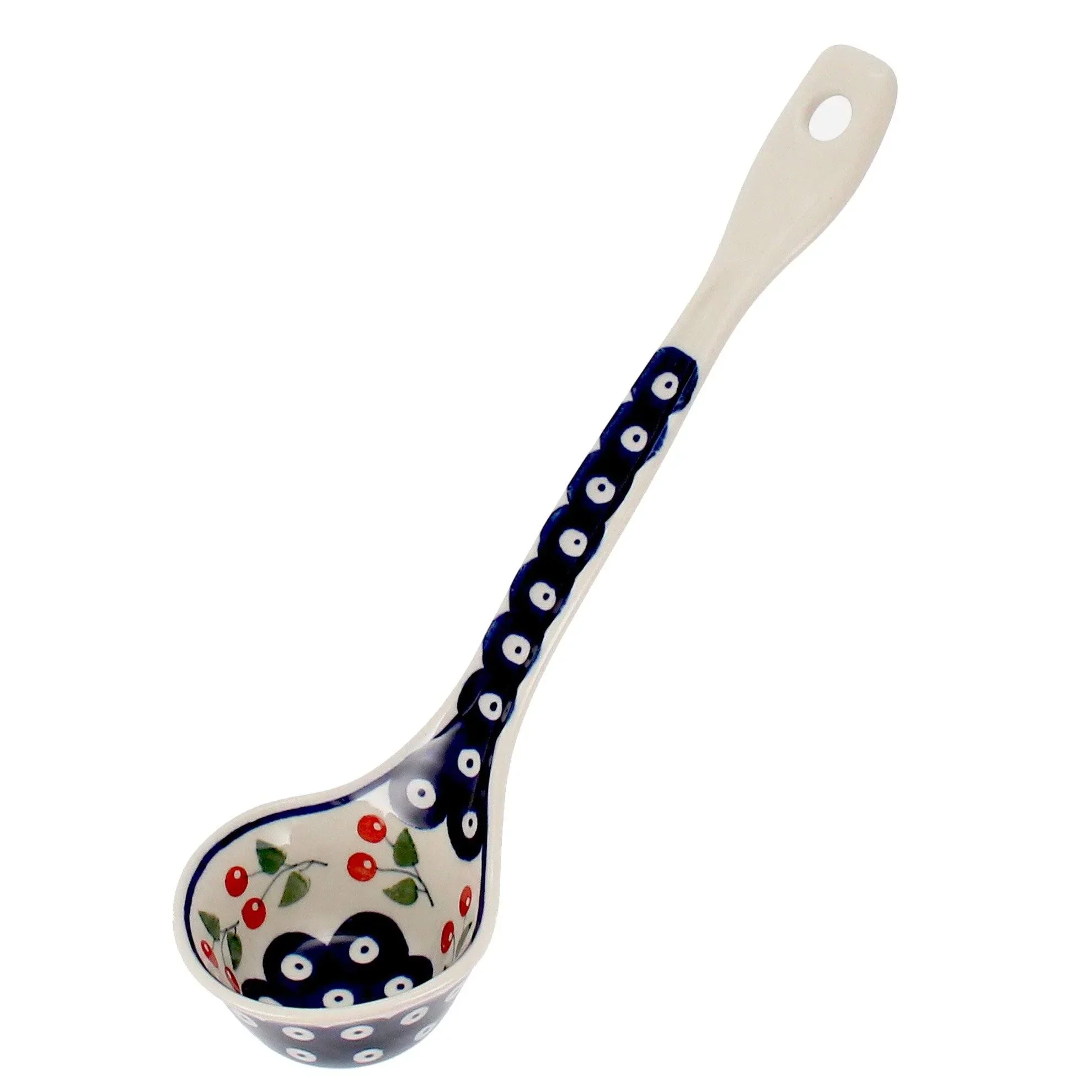 Ladle, Soup, 12" in "Cherry Dot" by Manufaktura | C020T-70WI - Image 3