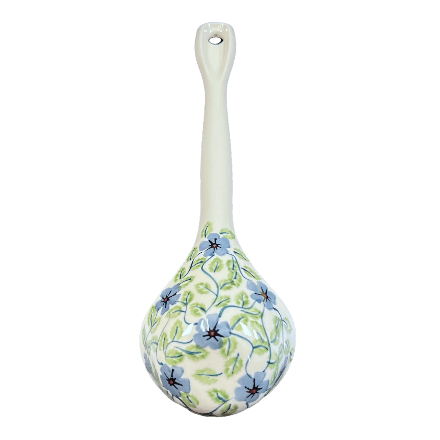 Ladle, Soup, 12" in "Periwinkle Vine" by Manufaktura | C020U-TAB1 - Image 2