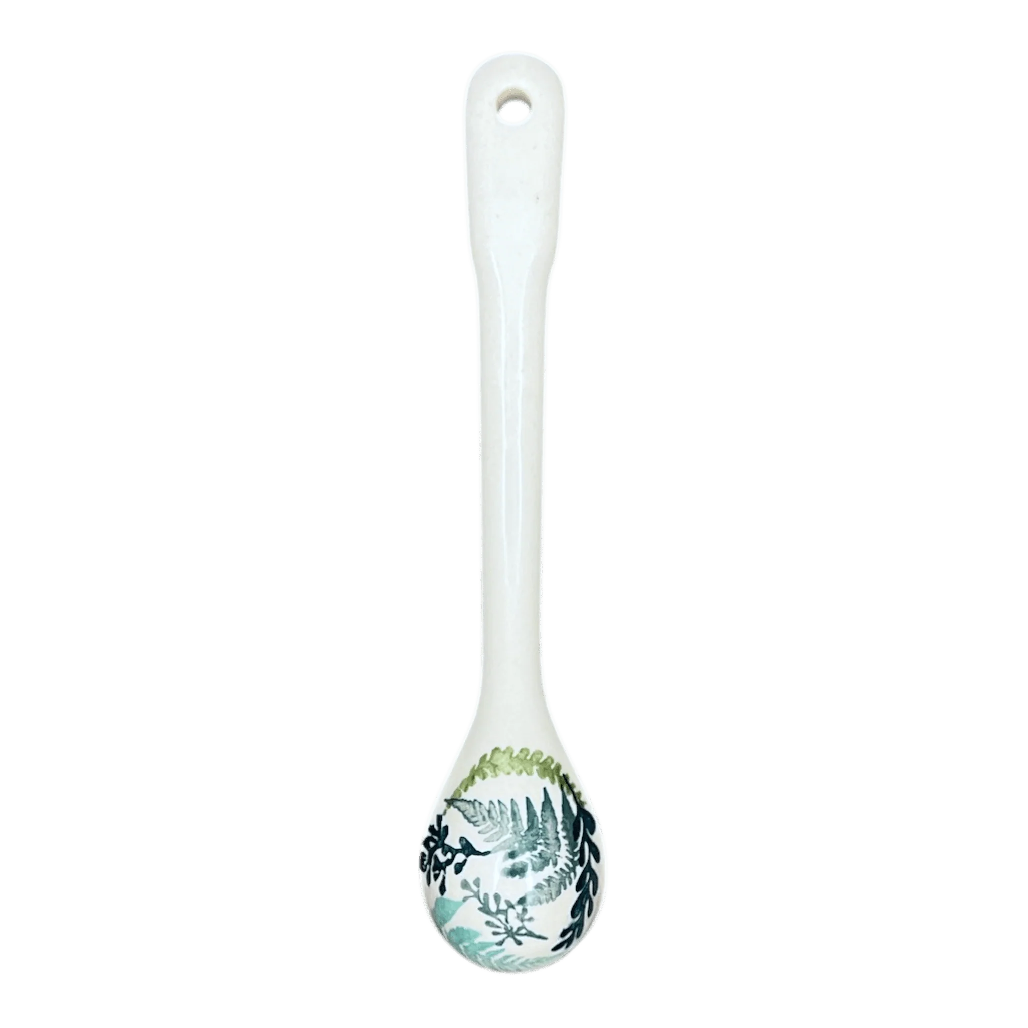 Spoon, Dipping Spoon, 6.5" in "Scattered Ferns" by Manufaktura | L014S-GZ39 - Image 4