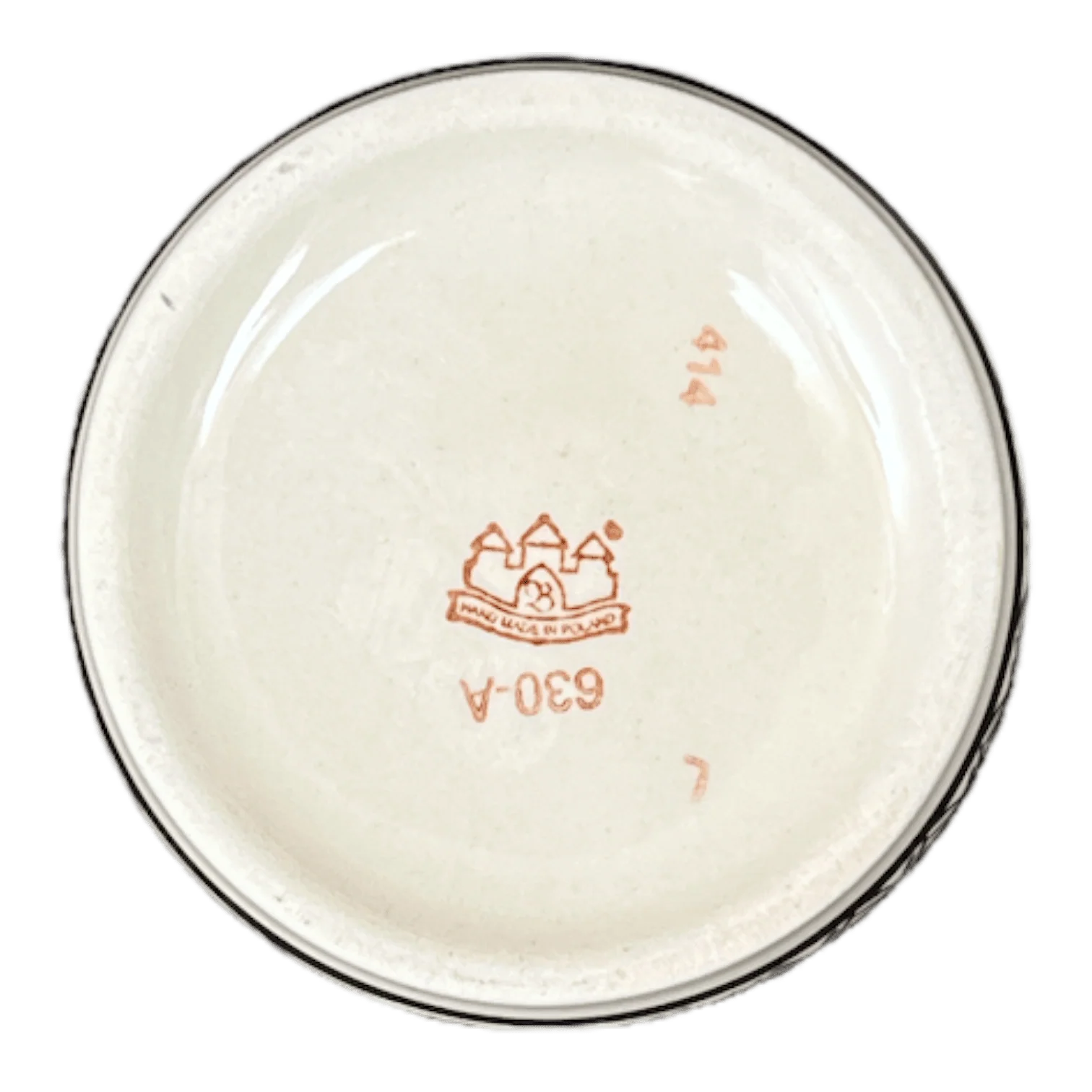 Bowl, Round, Sugar Bowl, 4" in "Beaded Turquoise" by Zaklady | Y698-DU203 - Image 4