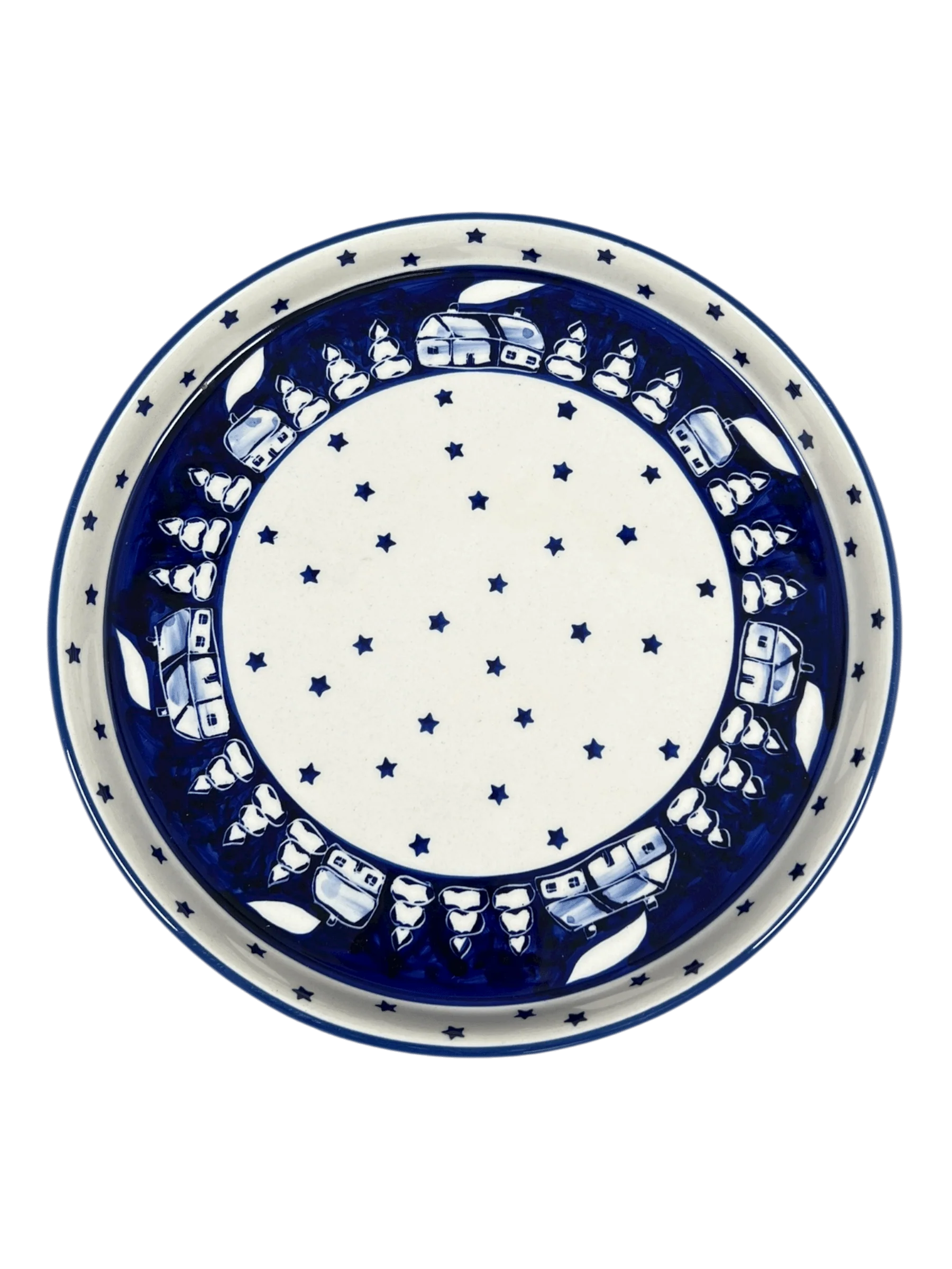 Tray, Round, 10.25" in "Winter's Eve" by Manufaktura | T153S-IBZ - Image 3
