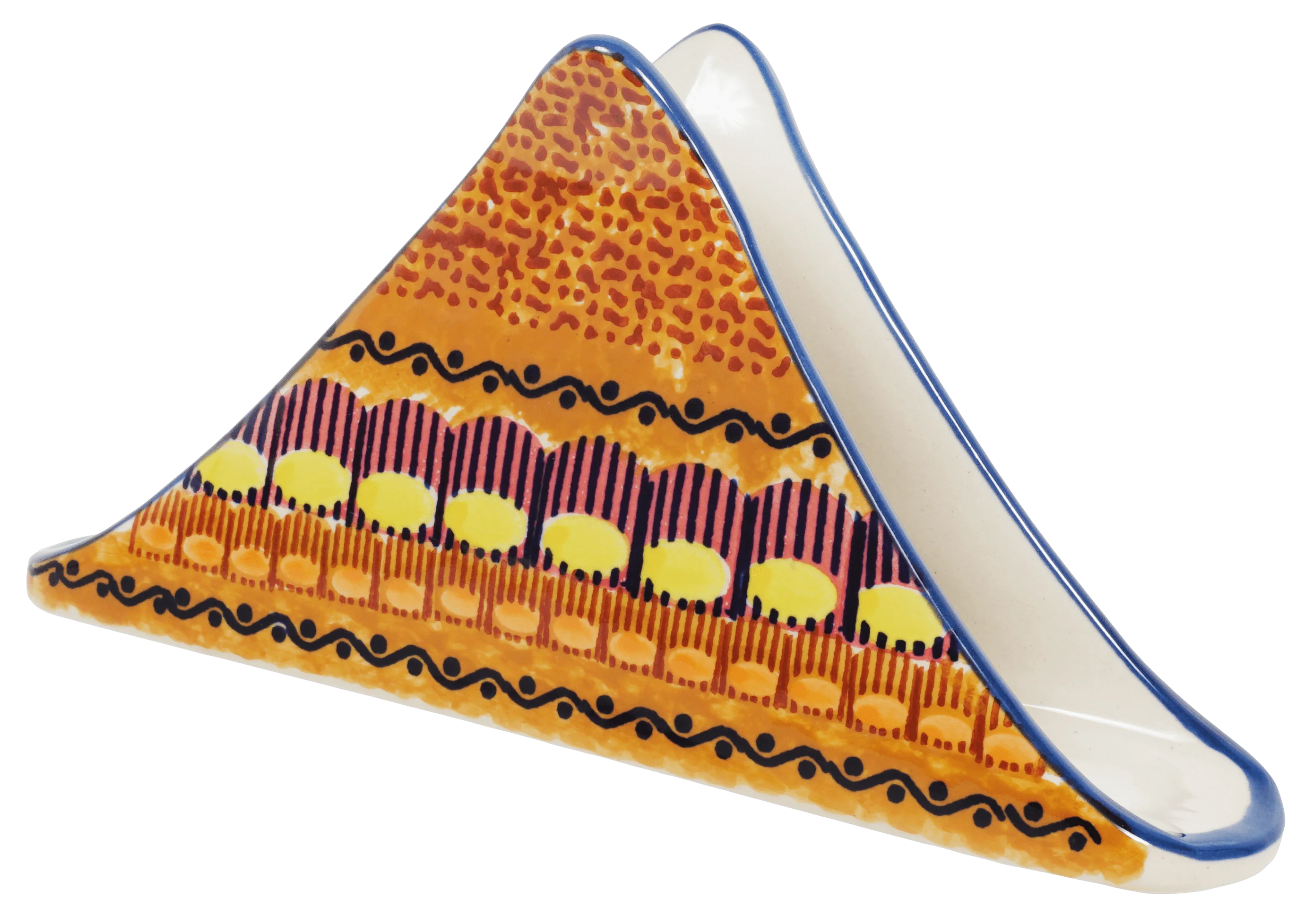 Napkin Holder, 8" in "Desert Sunrise" by Manufaktura | S133U-KLJ