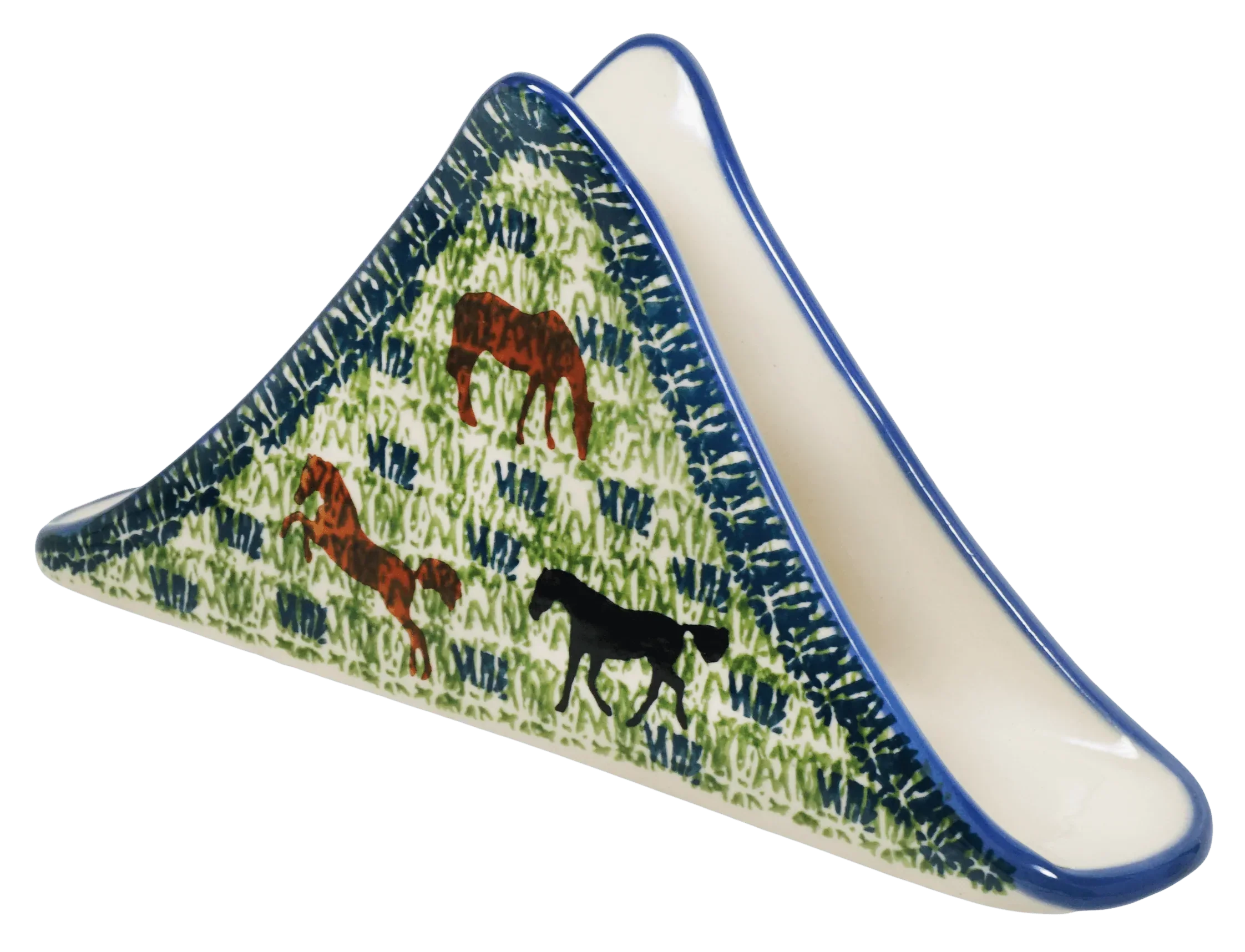 Napkin Holder, 8" in "On the Range" by Manufaktura | S133U-INK2