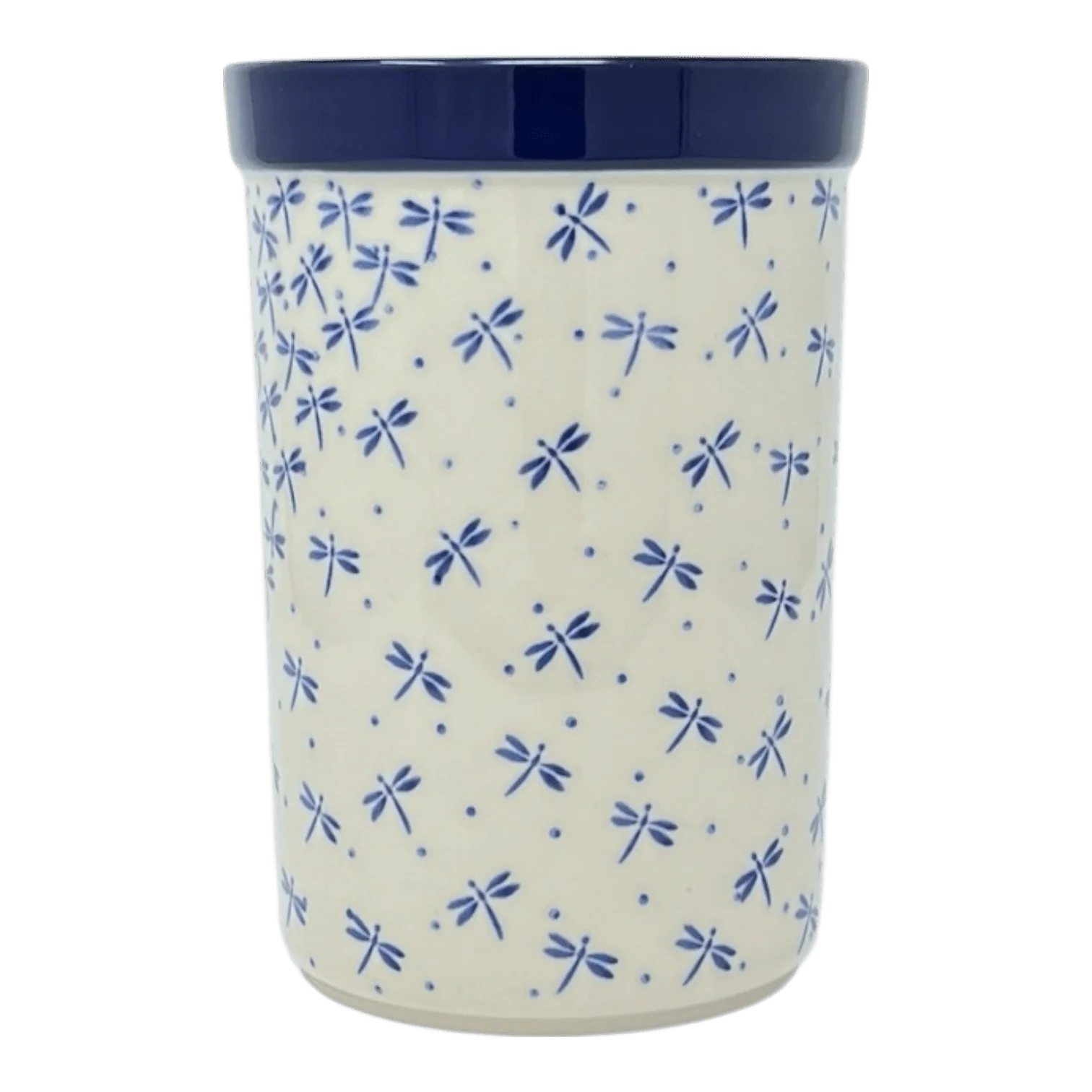 Utensil Holder, 7.75" x 5.5" in "Dragonfly Flight" by Ceramika Artystyczna | A169-2332X