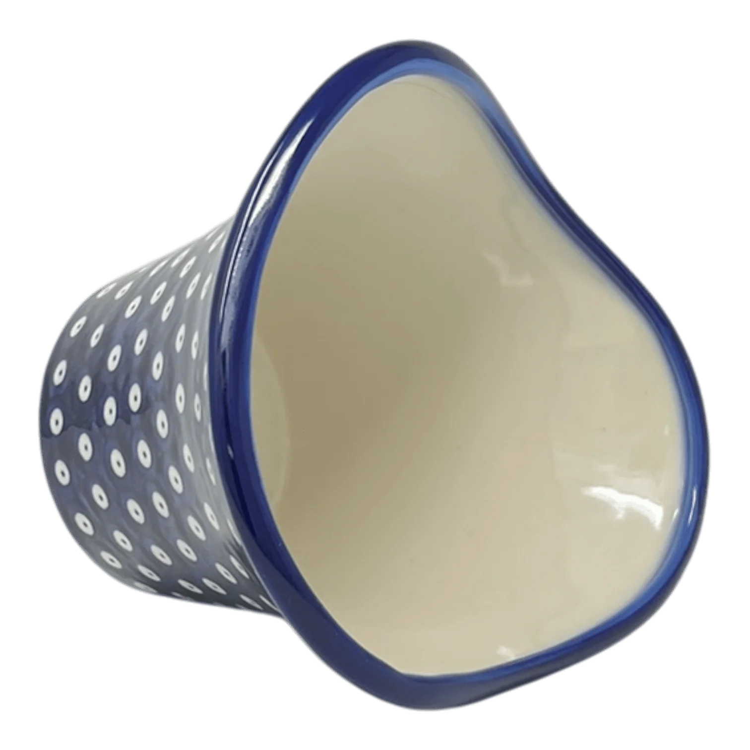 Vase, Garden, 5.5", WR (WR66A) in "Dot to Dot" by W.R. Ceramika | WR66A-SM2 - Image 2