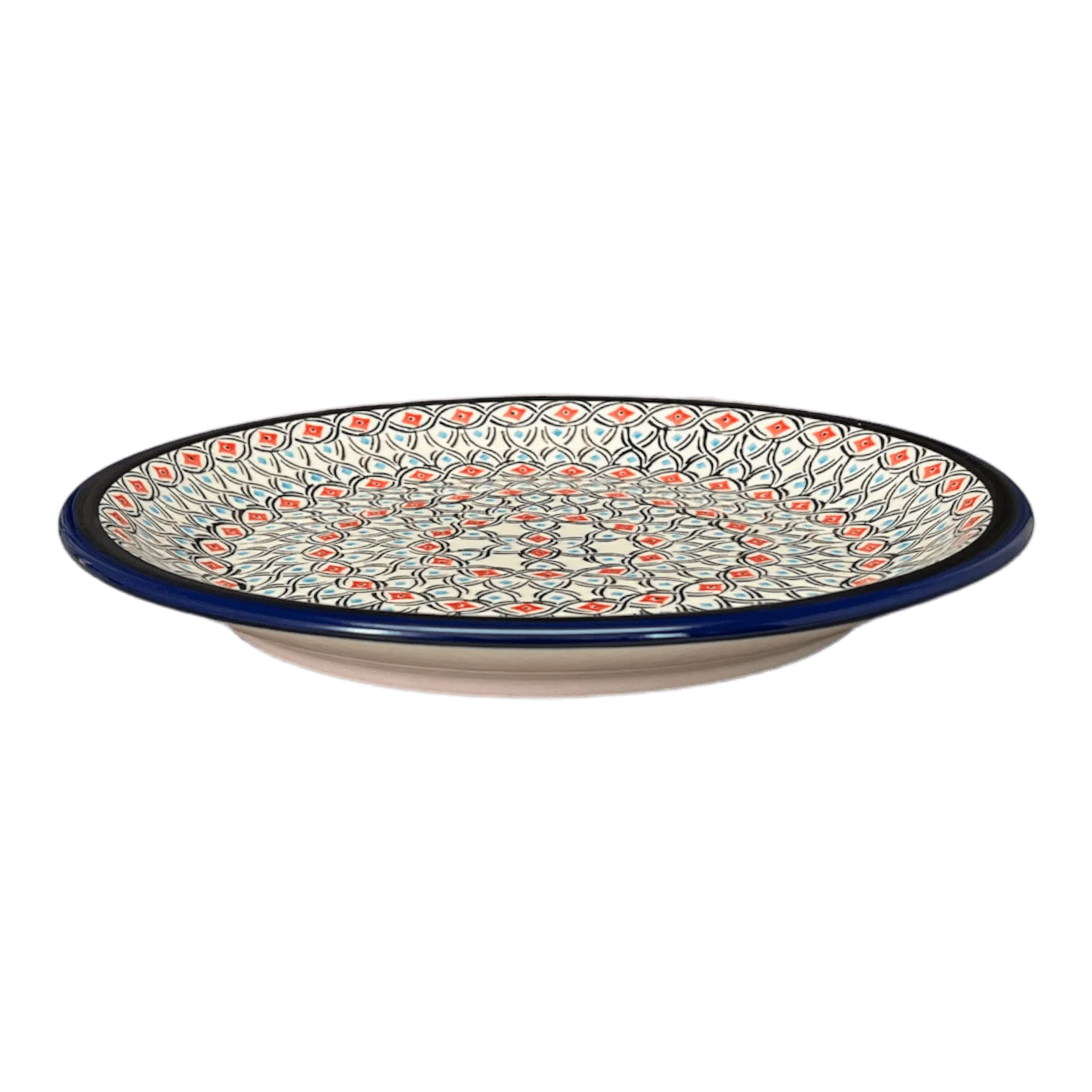 Plate, Round, 9.5" in "Beaded Turquoise" by Zaklady | Y1001-DU203 - Image 2