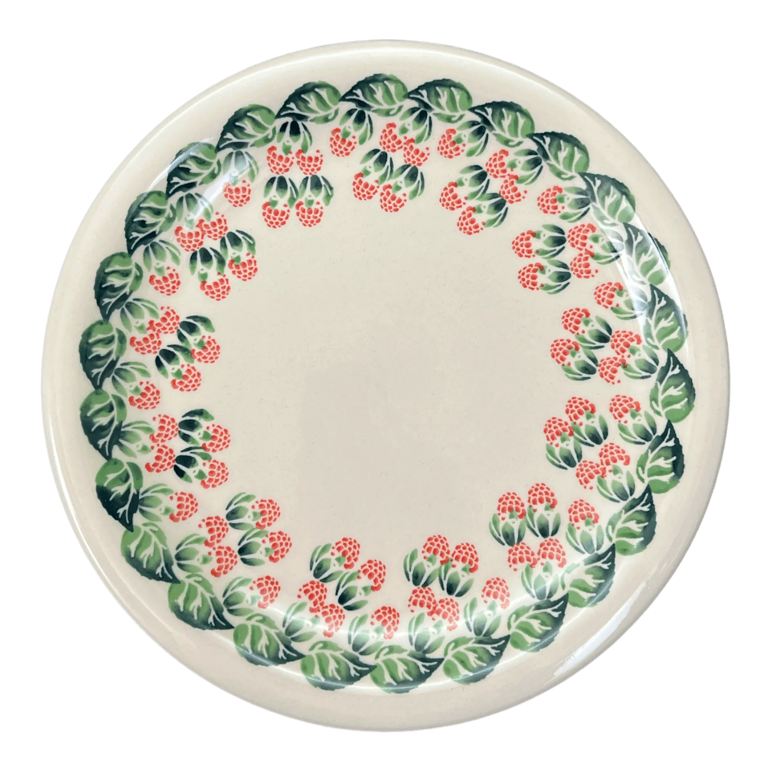 Plate, Round, Dinner, 10.75" Plate in "Raspberry Delight" by Zaklady | Y1014-D1170