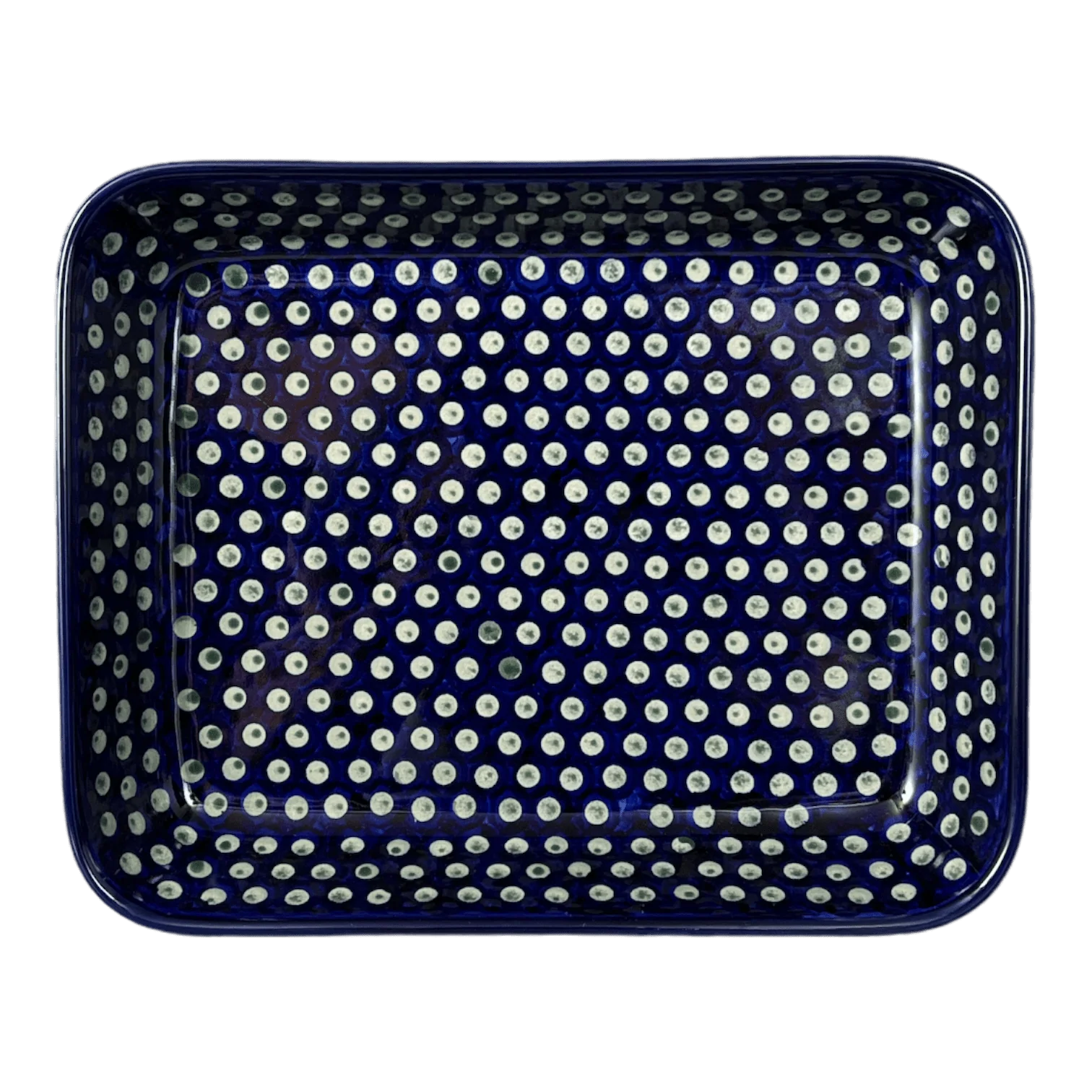 Baker, Rectangular, 9" x 11.75" in "Strawberry Dot" by Zaklady | Y371A-A310A - Image 2